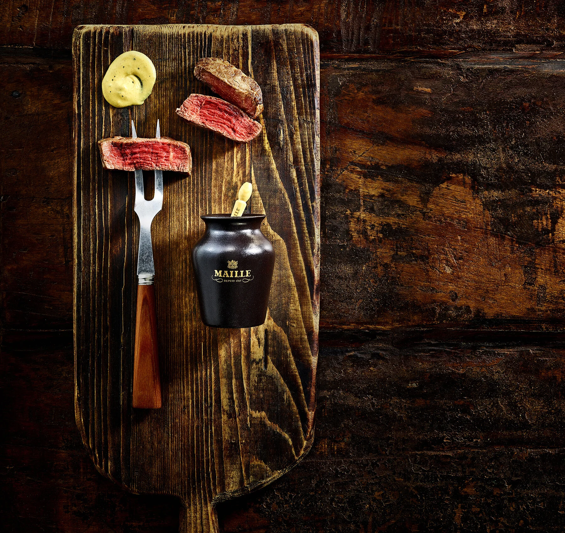 Maille Steal Truffle Mustard Photographer Andy Parkington