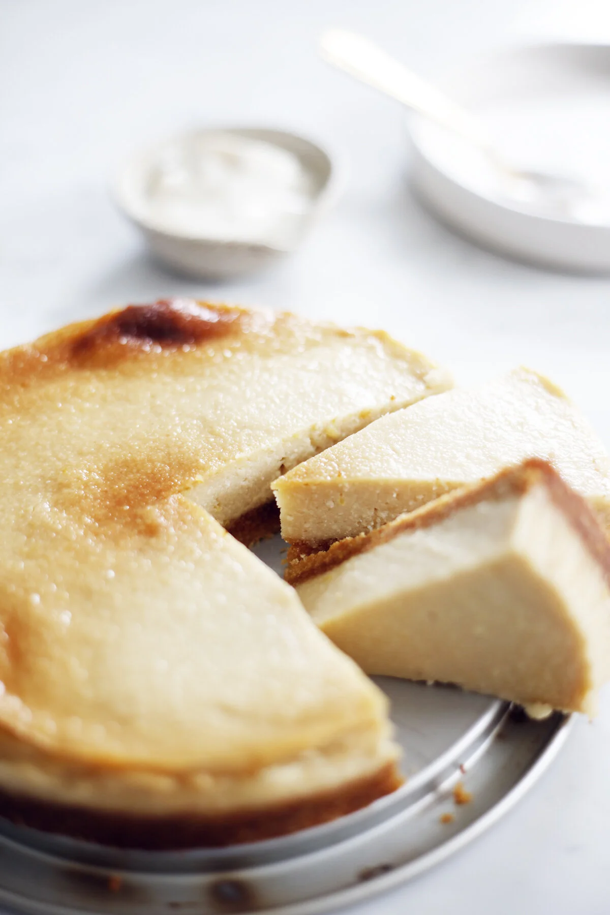 Silken tofu cheesecake — Food Bandits
