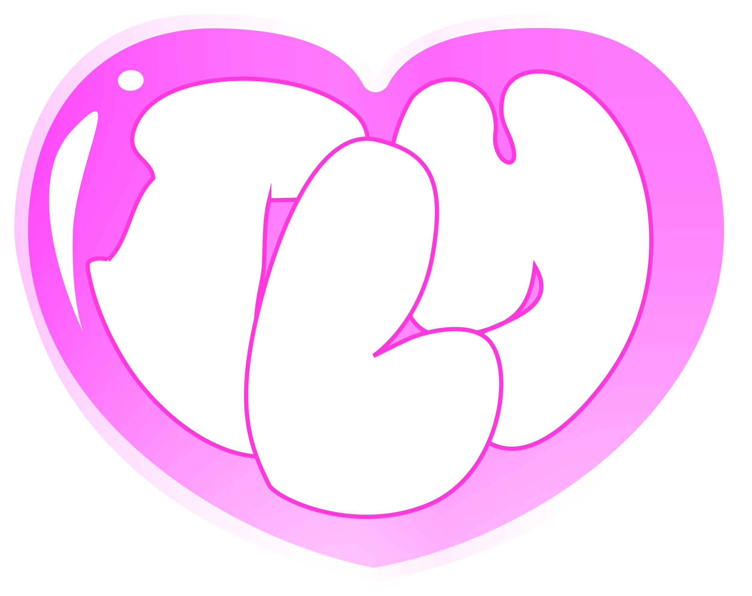 ILY Bubble Heart