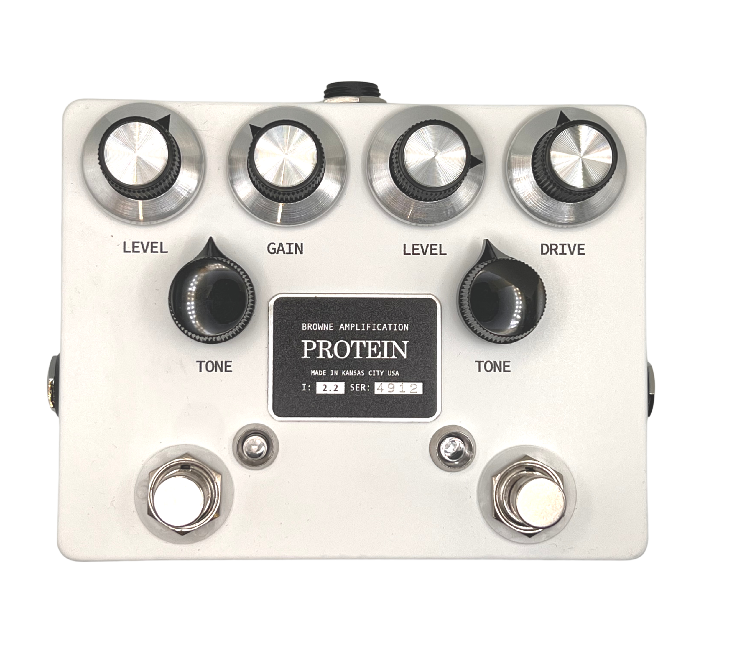 1:1 Clone Original BROWNE PROTEIN electric guitar overdrive - ギター