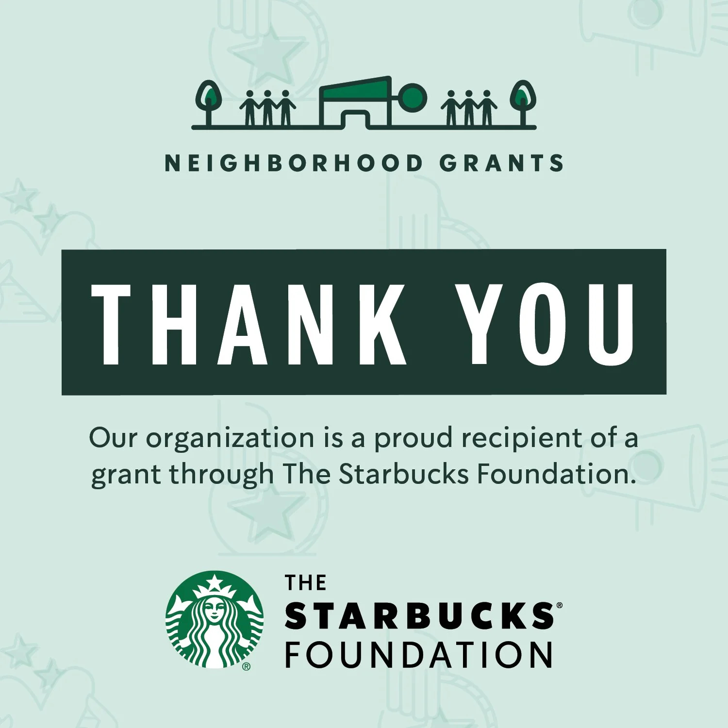 Fellowship Housing Awarded Starbucks Foundation Grant