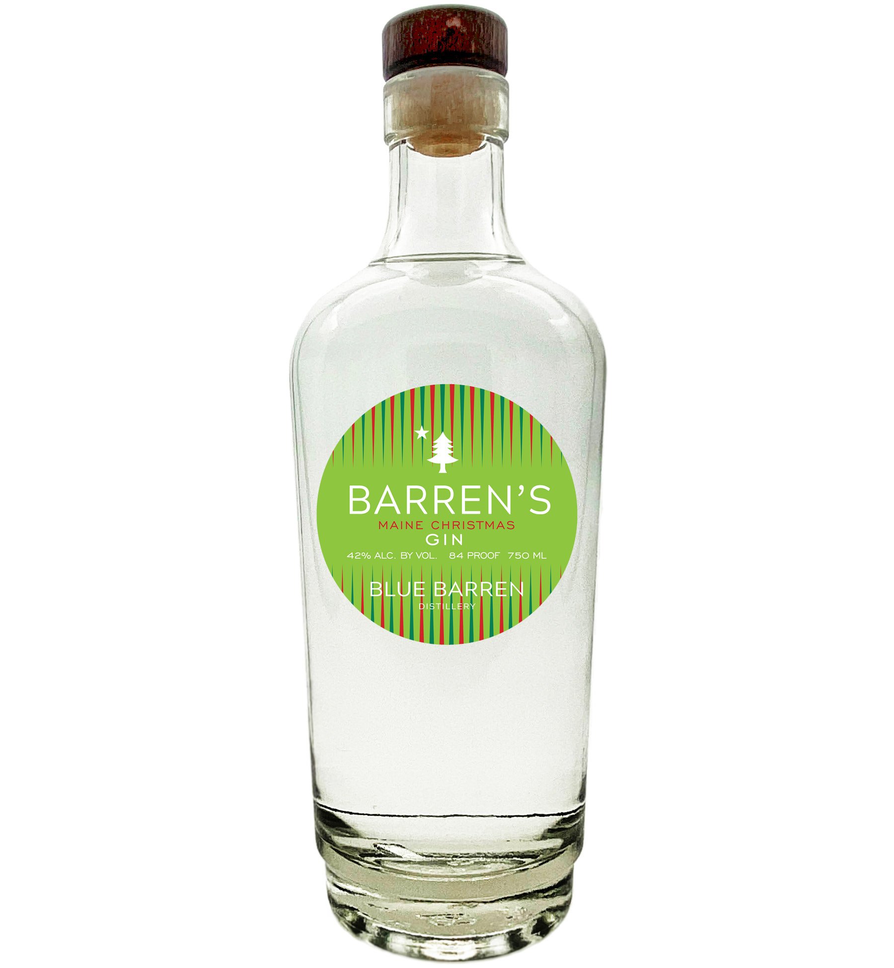 Barren's Maine Christmas Gin — Barren's Distillery + Restaurant