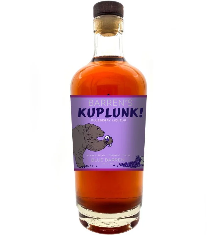 Barren's Kuplunk Blueberry Liqueur