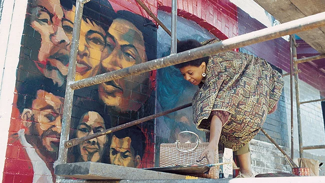 Barbara Jones-Hogu in 1967. (Robert Abbott Sengstacke / Getty Images)