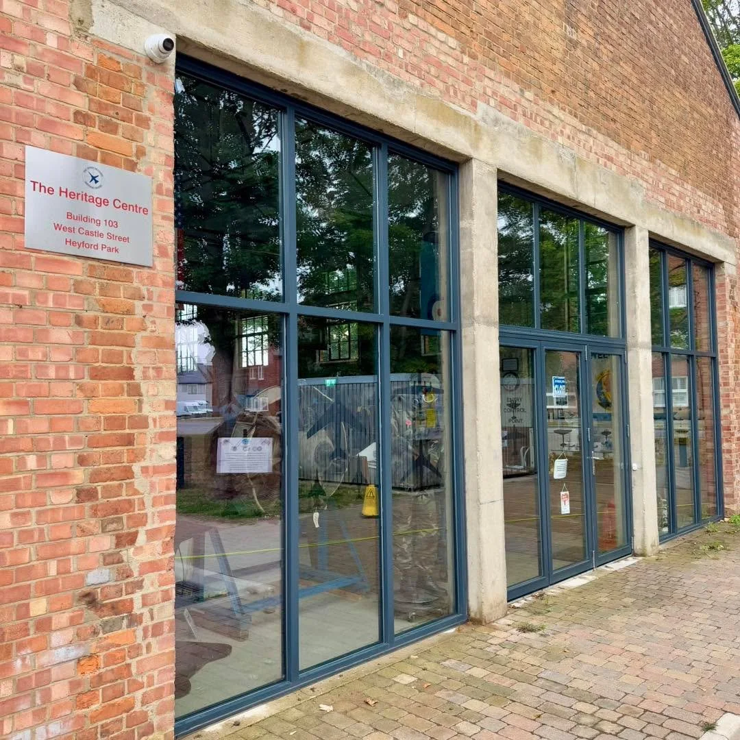 Finishing the next project for Dorchester Group and bringing out the best in the Upper Heyford Heritage Centre this morning 💫