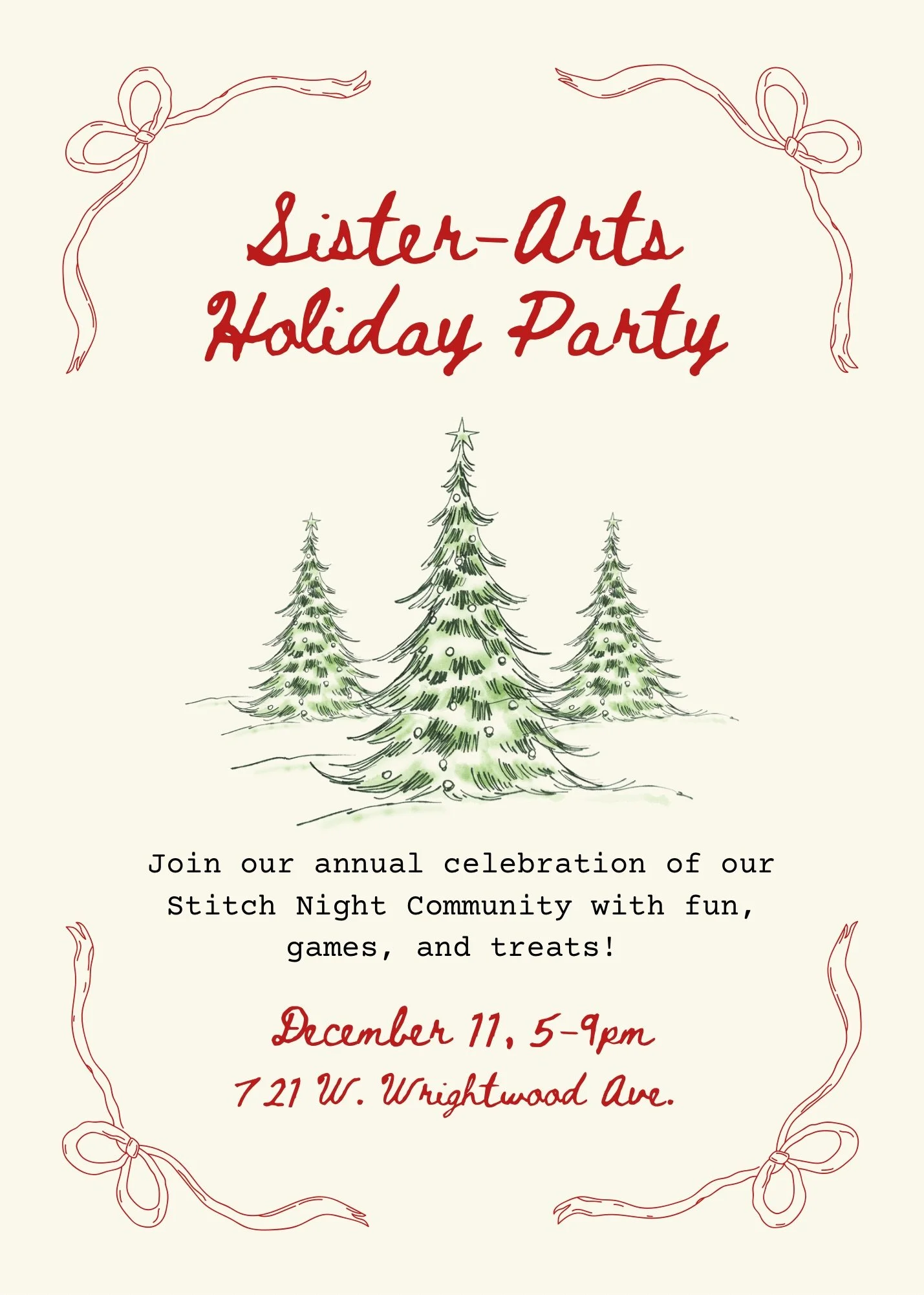 Stitch Night Holiday Party 2025