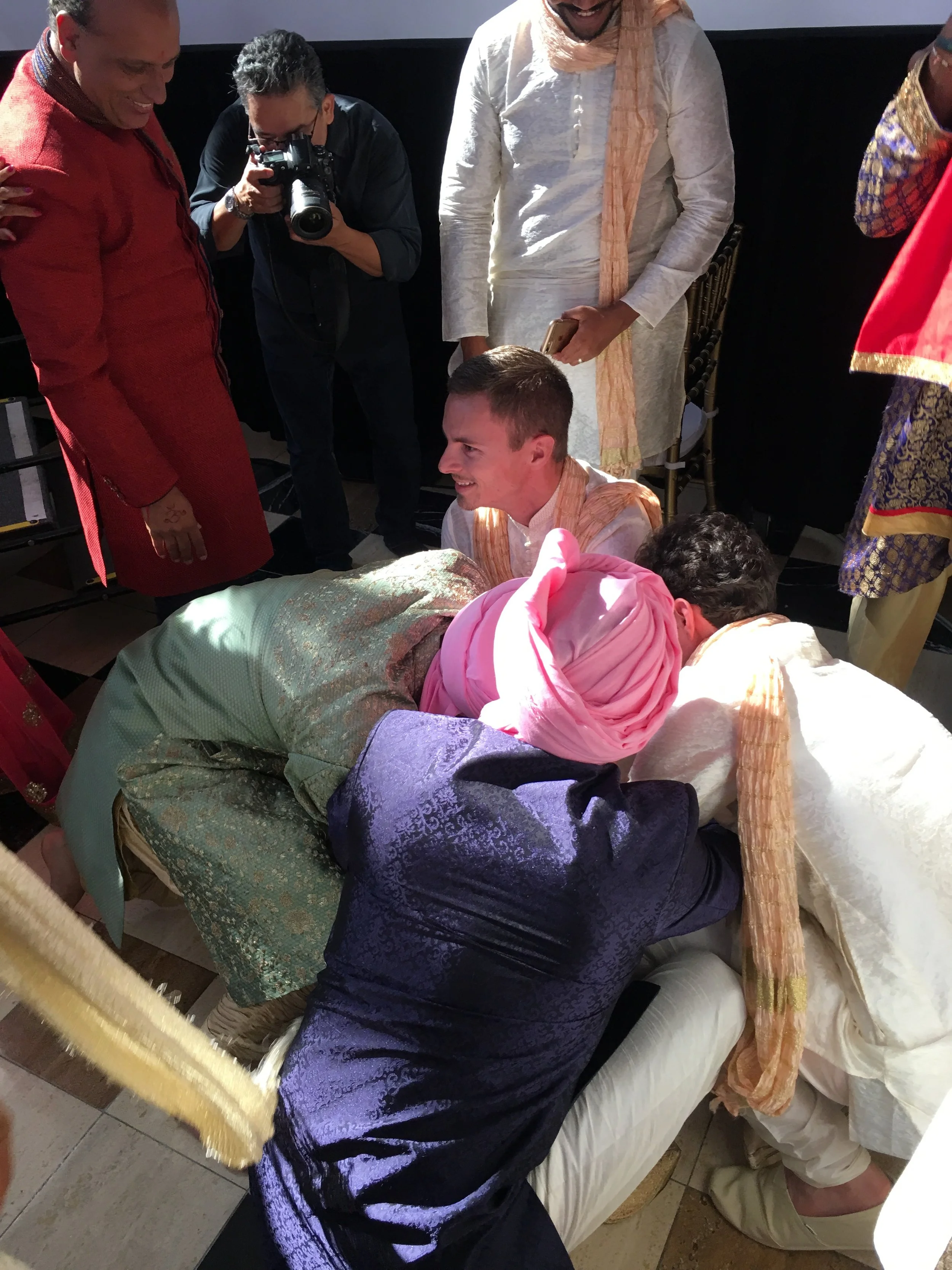  5. The battle of the shoes. 