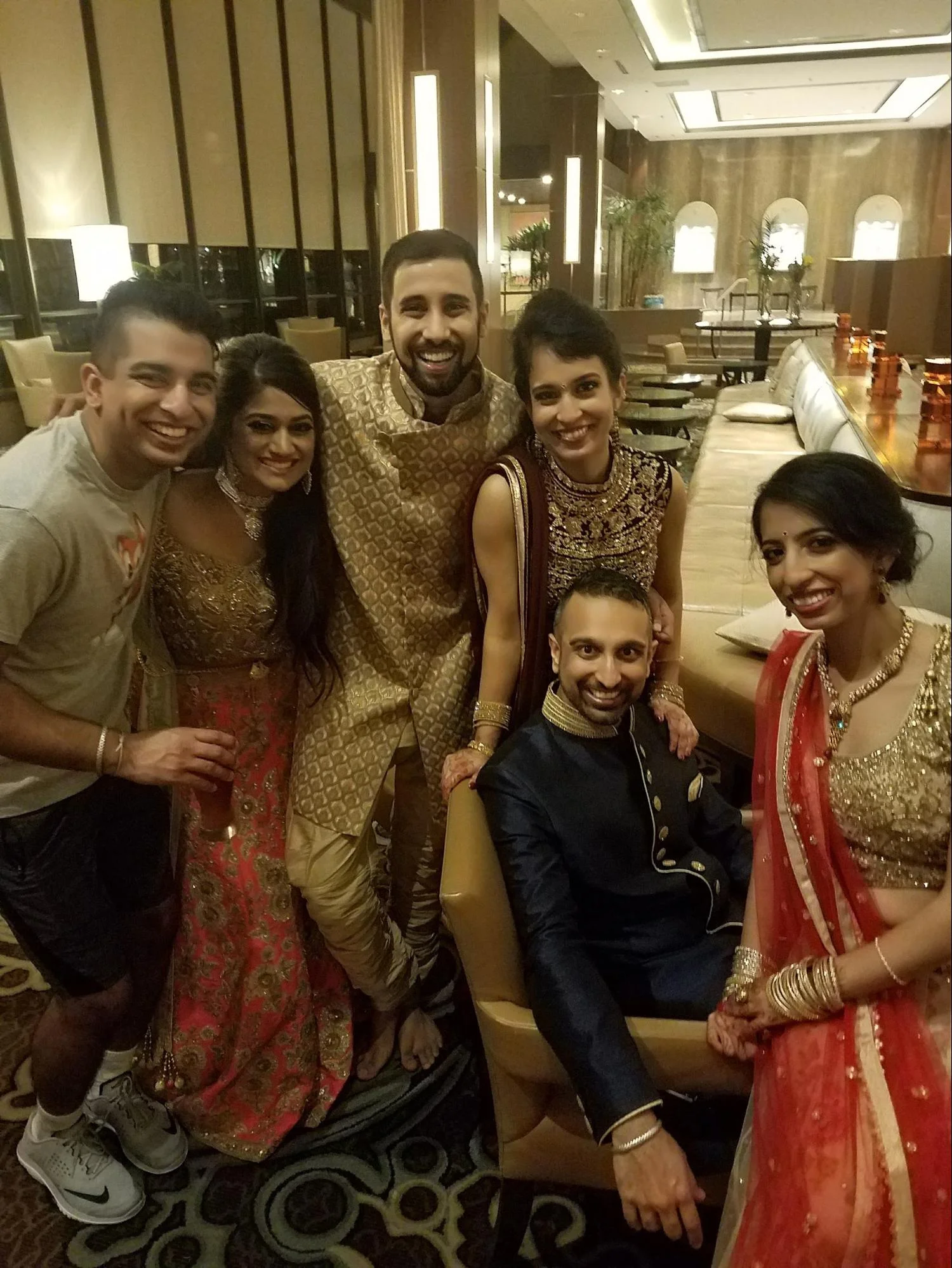 Of course, we had to after party at the hotel bar.