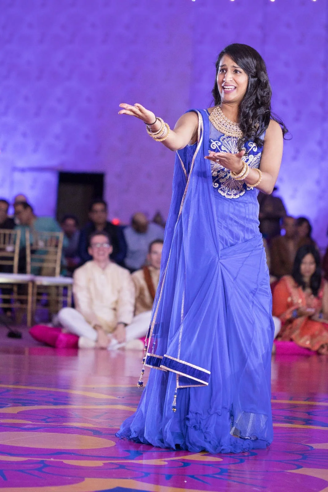  When I tried to go elegant Aunty mode 