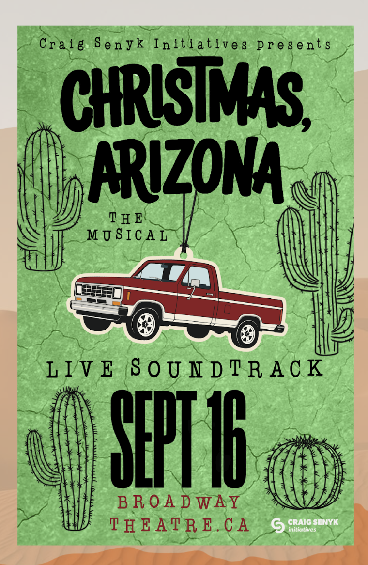 Saskatoon - ZENON presents Christmas, Arizona The Musical: Live Soundtrack