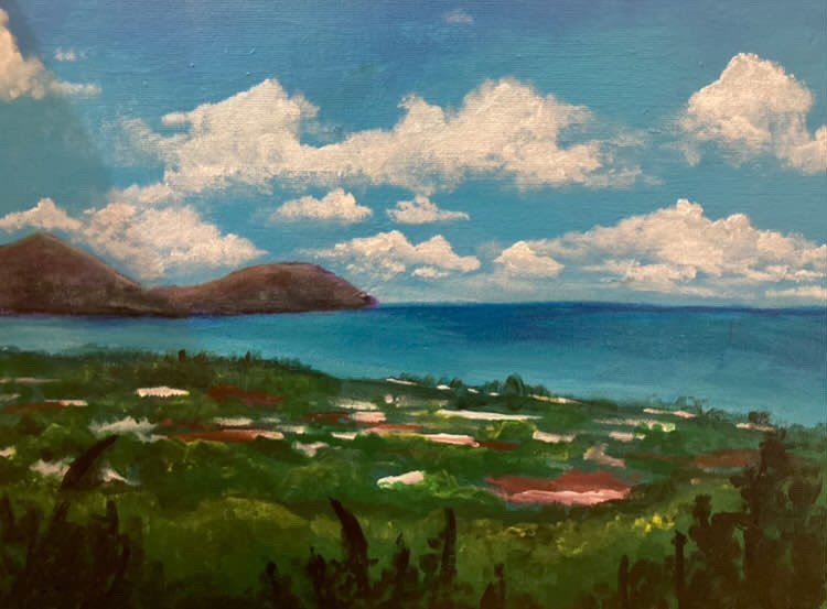 Painting of a coastal town.jpeg