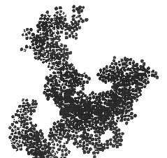 Example of a fractal aggregate.