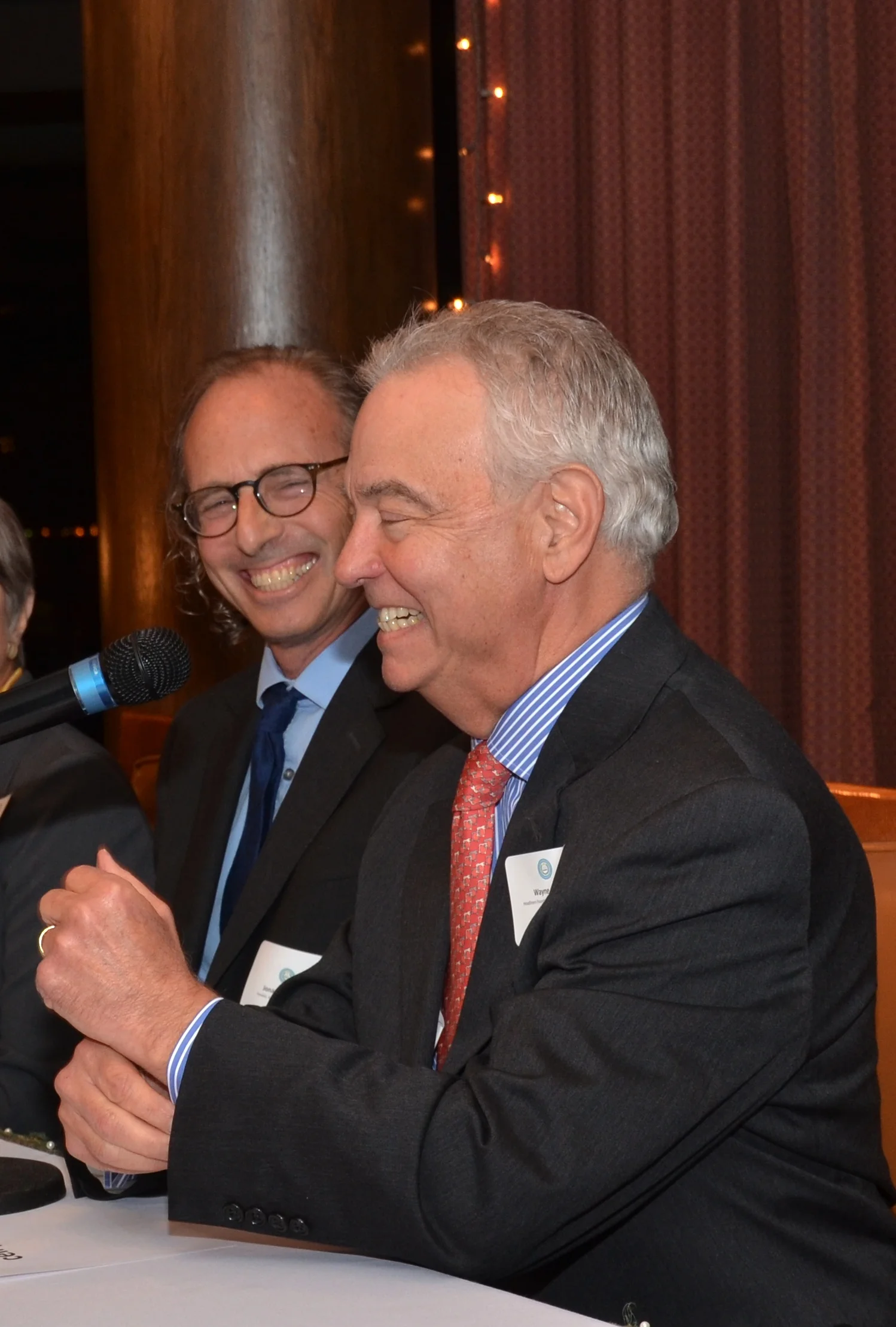 Panelist Jonathan Tilove, Austin American-Statesman, and Wayne Slater, The Dallas Morning News