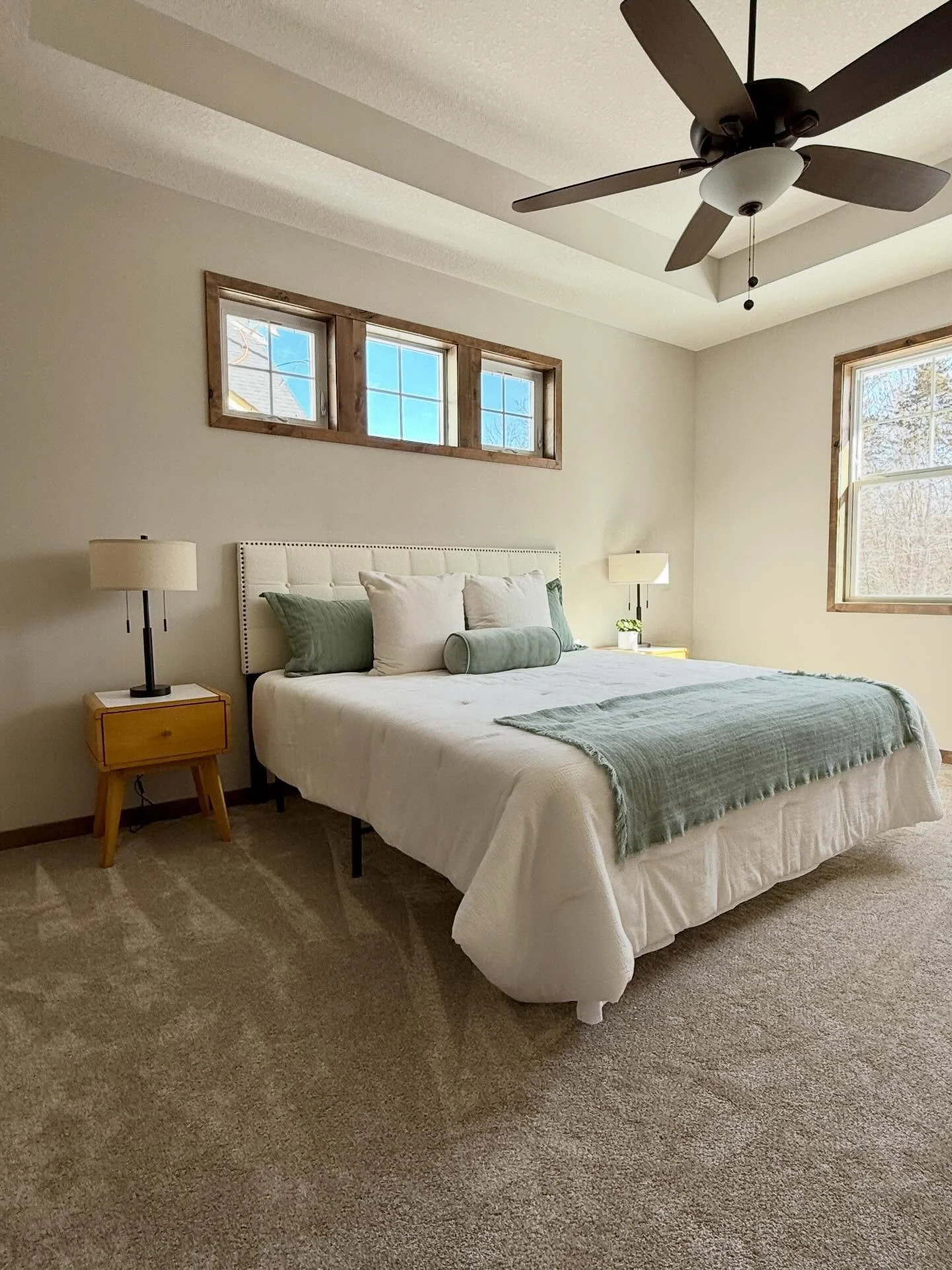 After a long Minnesota winter, sometimes your home just needs a little refresh 🤍

And it doesn&rsquo;t have to be anything major.

Something as simple as swapping out bedding, adding a few lighter pillows, or bringing in a soft hint of color can com
