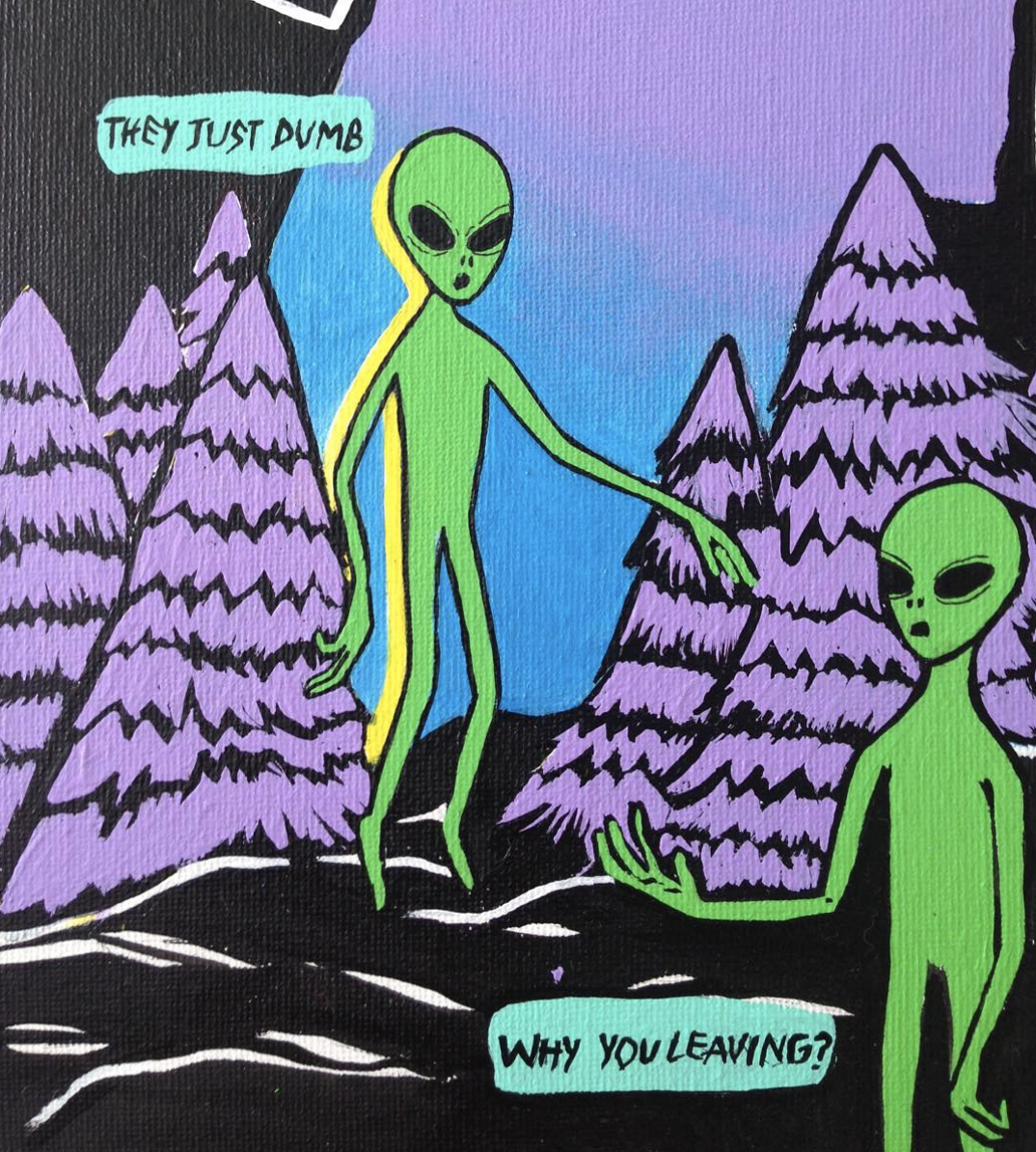  Acrylic paint on canvas | 22x30cm 