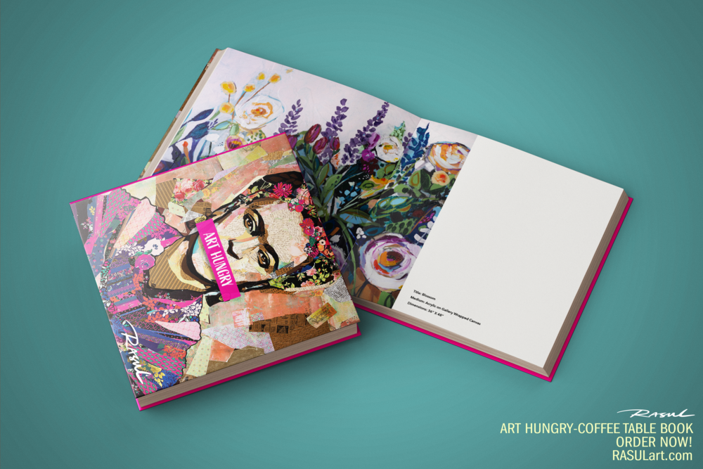 Art Hungry-Coffee Table Book- Each copy comes signed by the artist