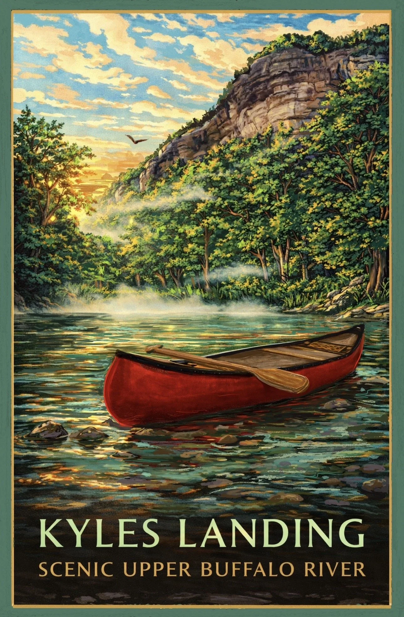 Kyles Landing (Buffalo River) by Artist Sarah Rasul