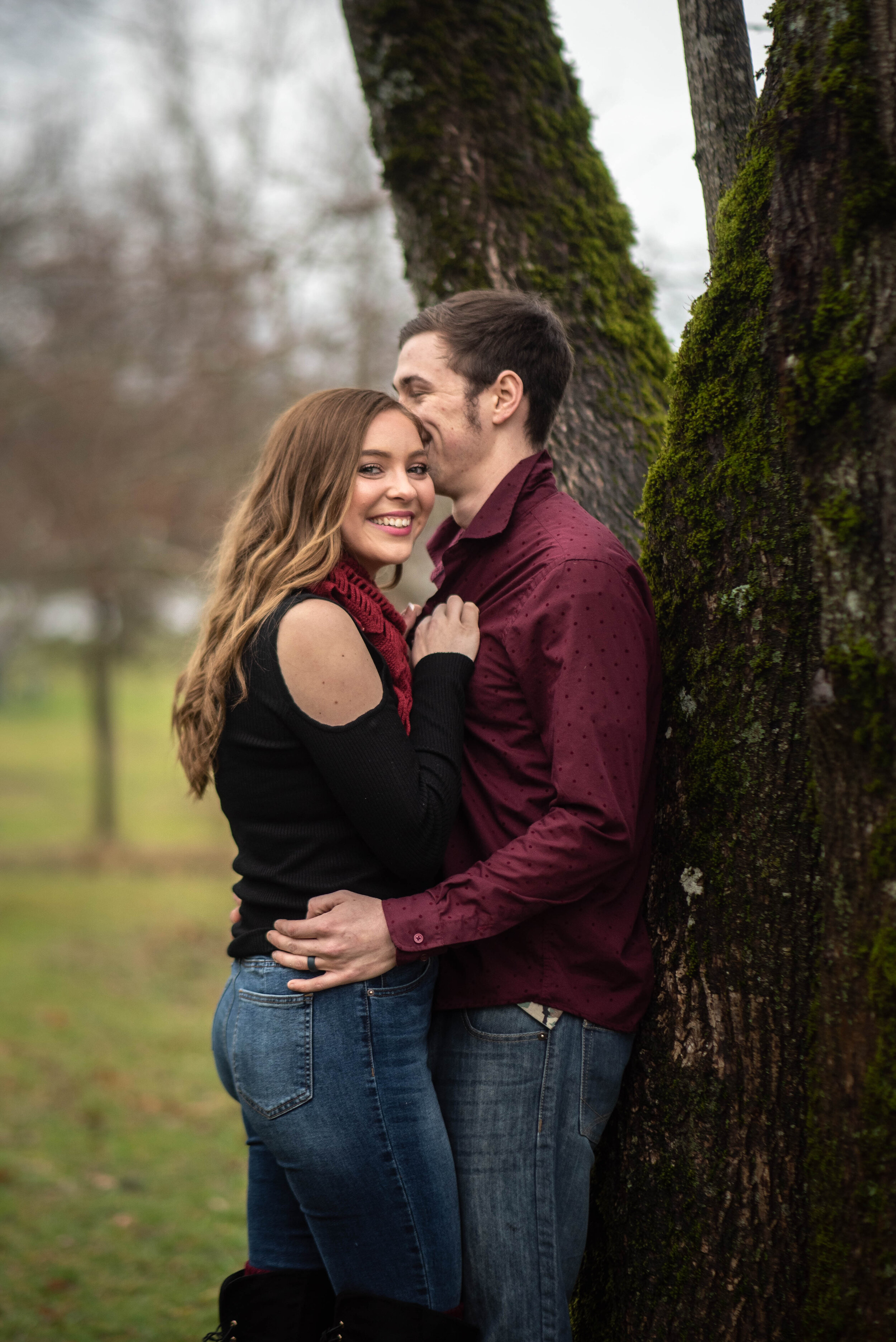 Kylea & Tanner | Rooster Rock Engagement Portraits — Malone Photography