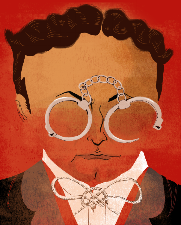 Harry Houdini Portrait