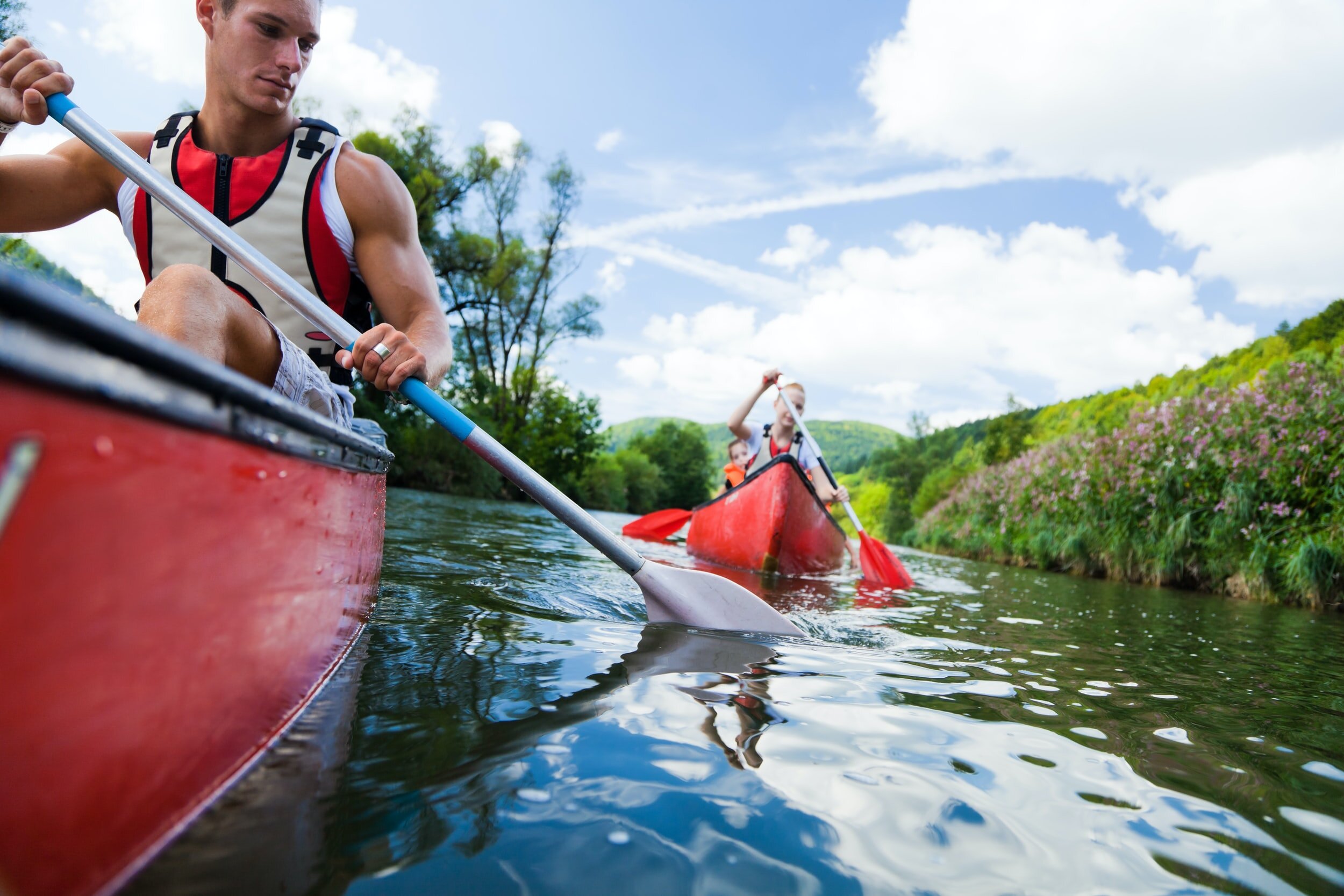 Canoeing: Teamwork in Christ