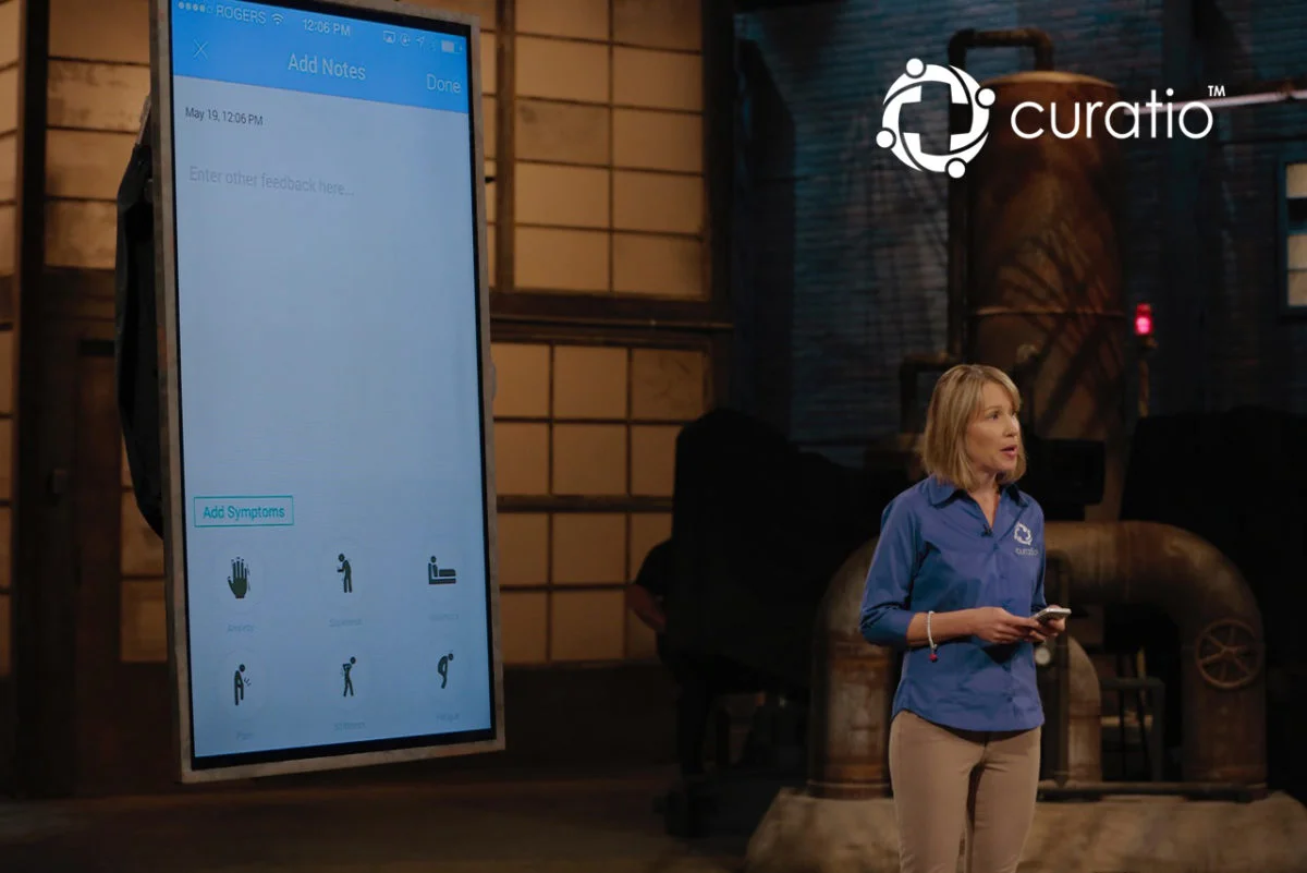 Curatio on Dragon’s Den