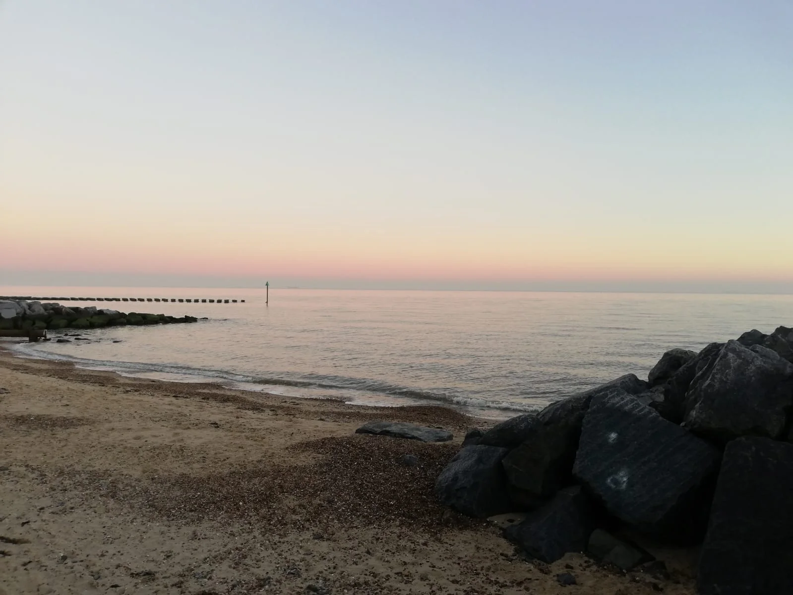 Waxham Beach, dog friendly uncrowded, direct access from Walnut Farm Touring Park