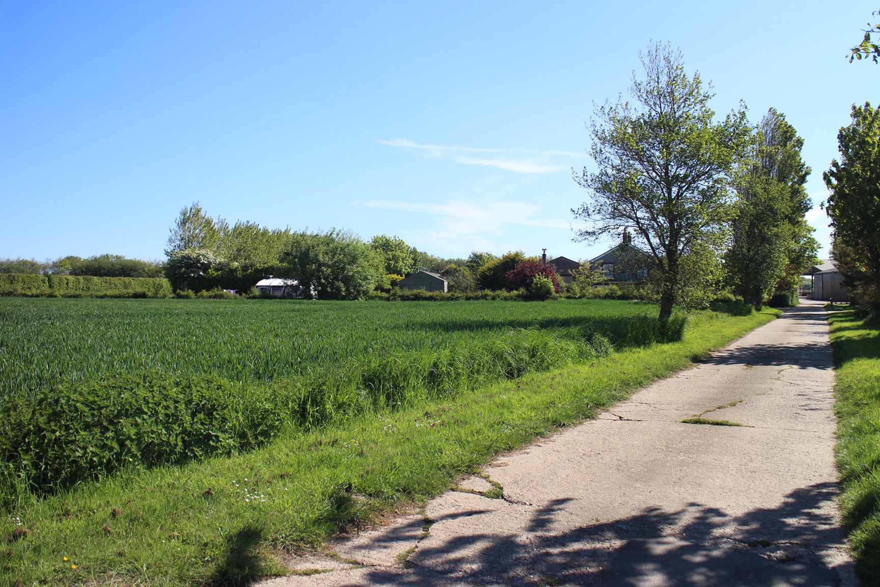 Walnut Farm from driveway