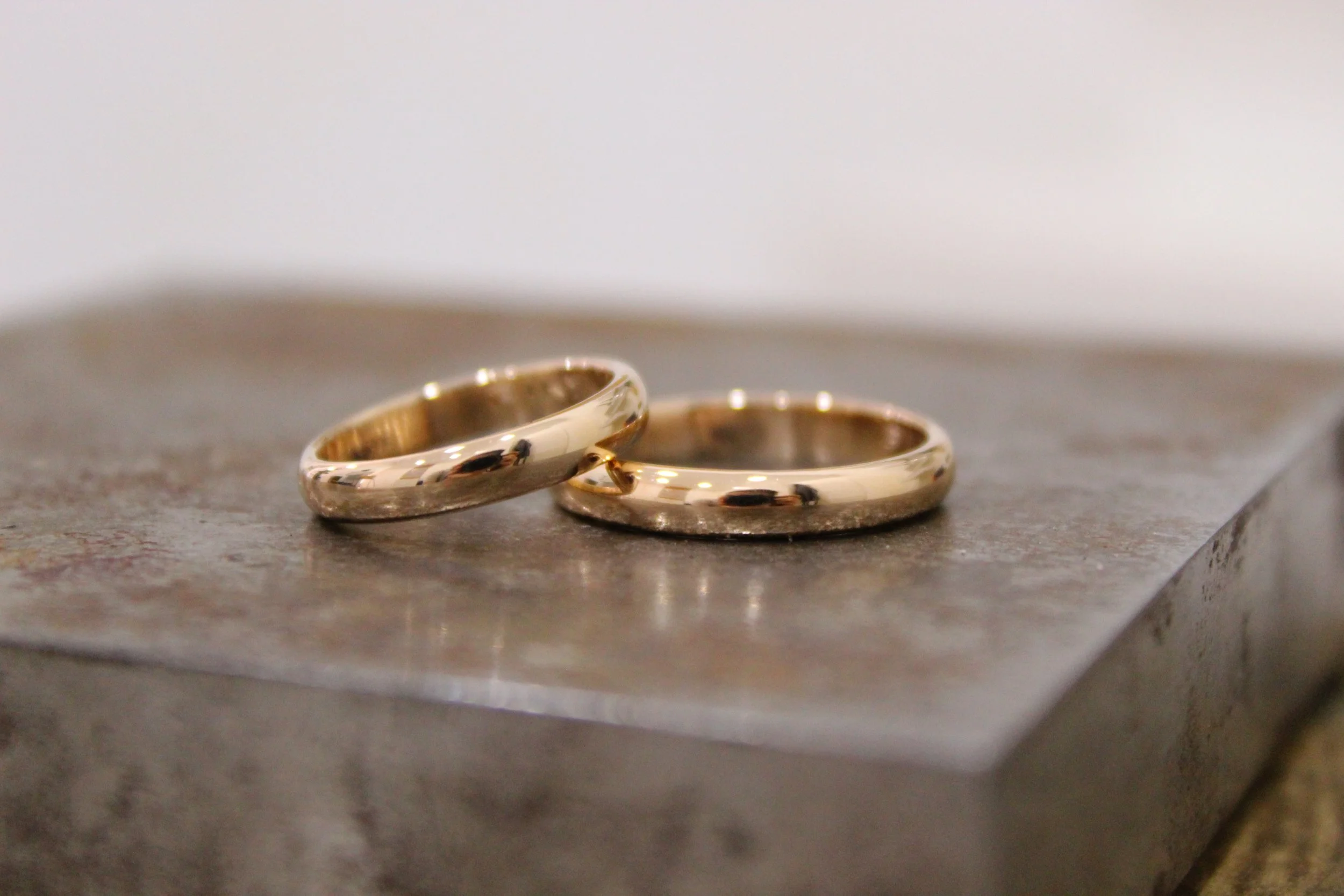 Aliança Legado • Ouro Rosa • 4 mm