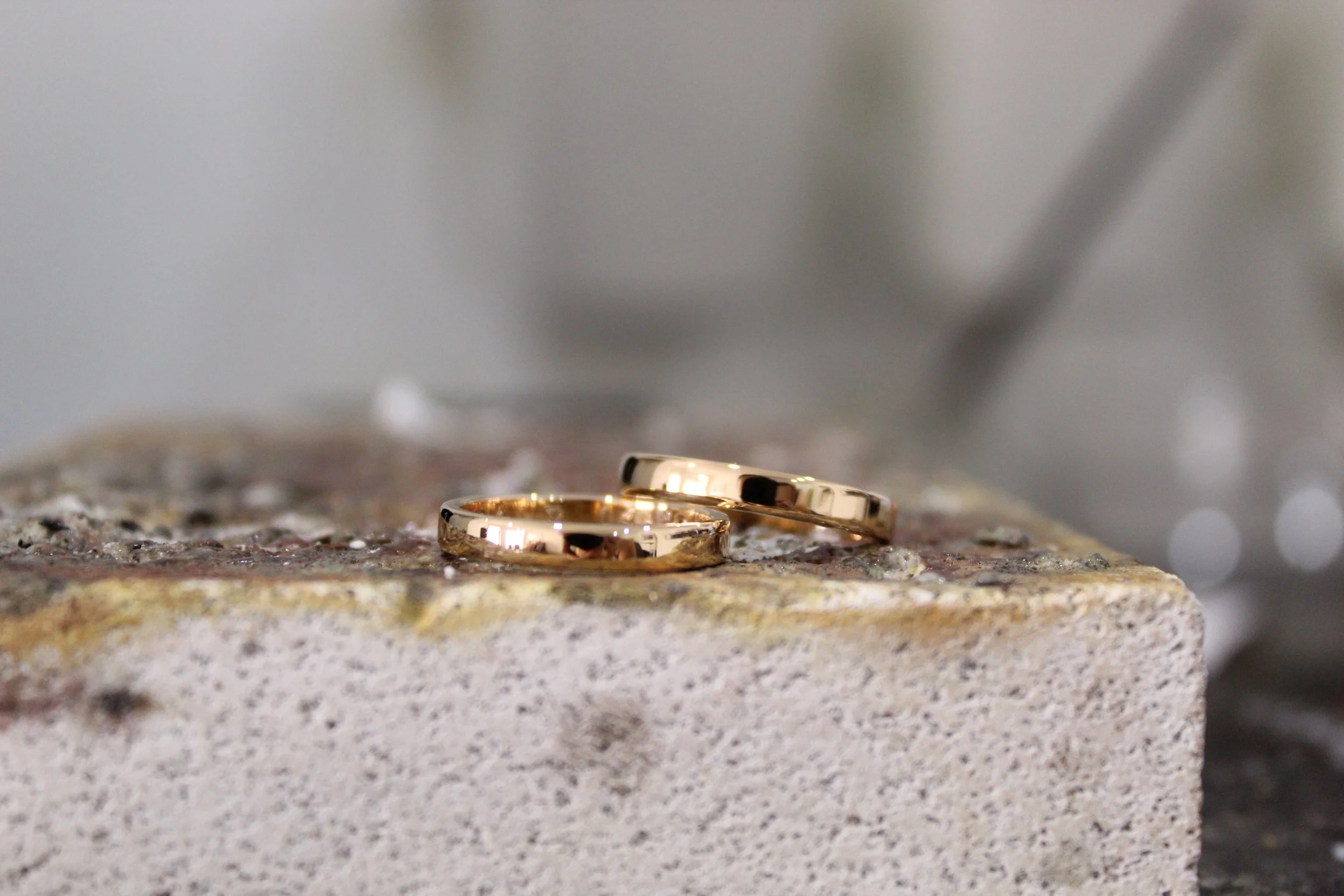 Aliança Confiança • Ouro Rosa • 2 mm