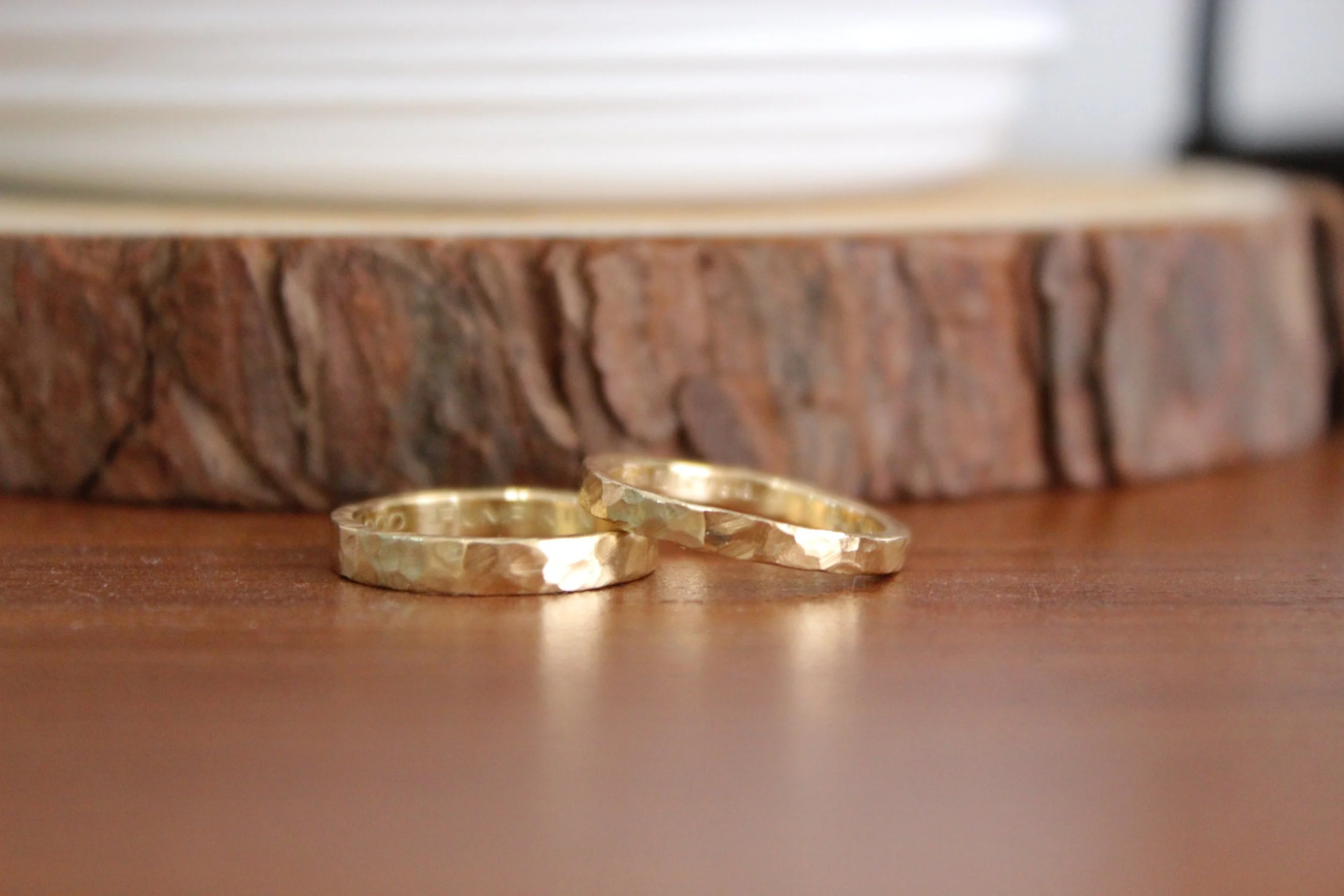 Aliança Destino • Ouro Rosa • 3 mm