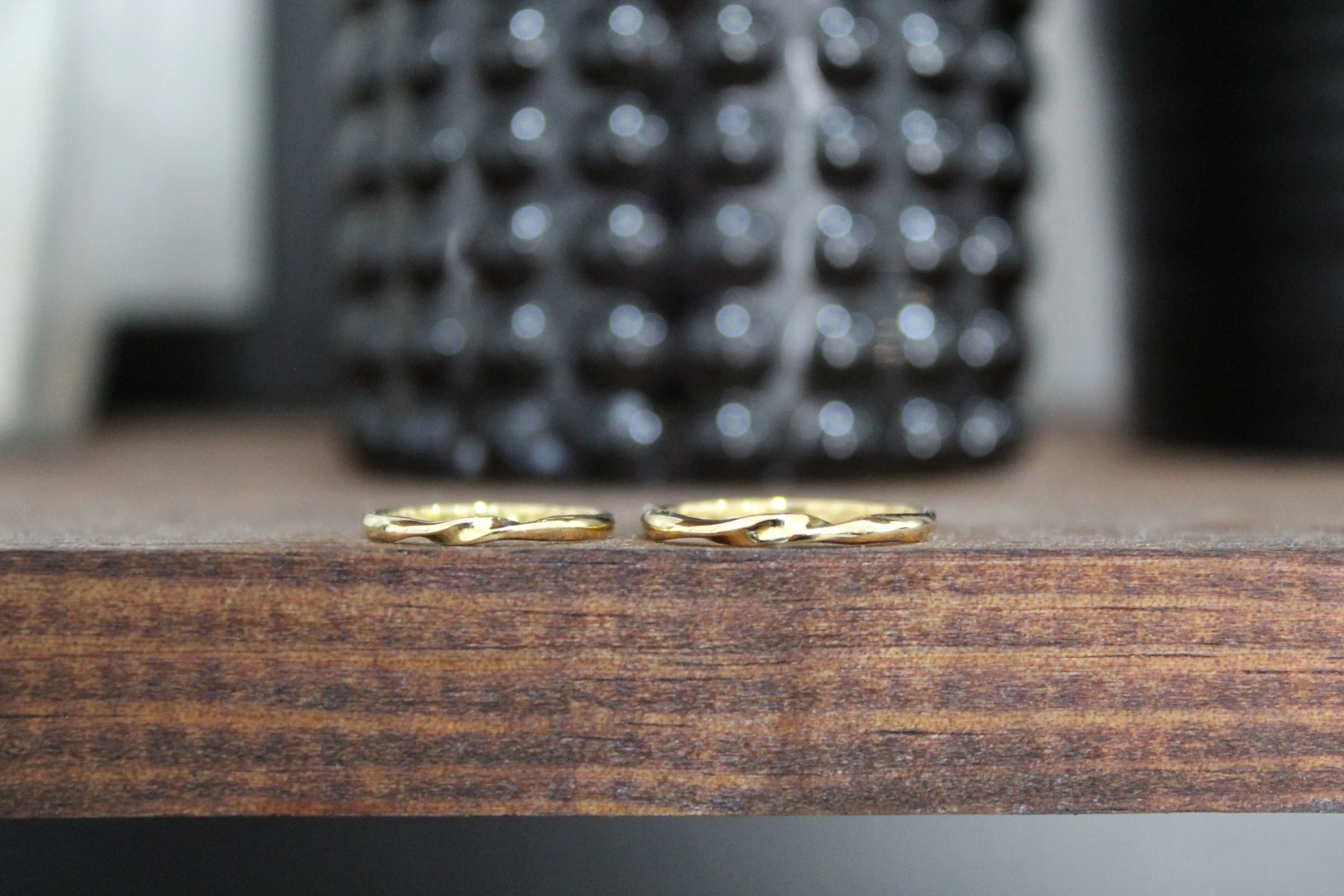 Aliança Felicidade • Ouro Amarelo • 2 mm