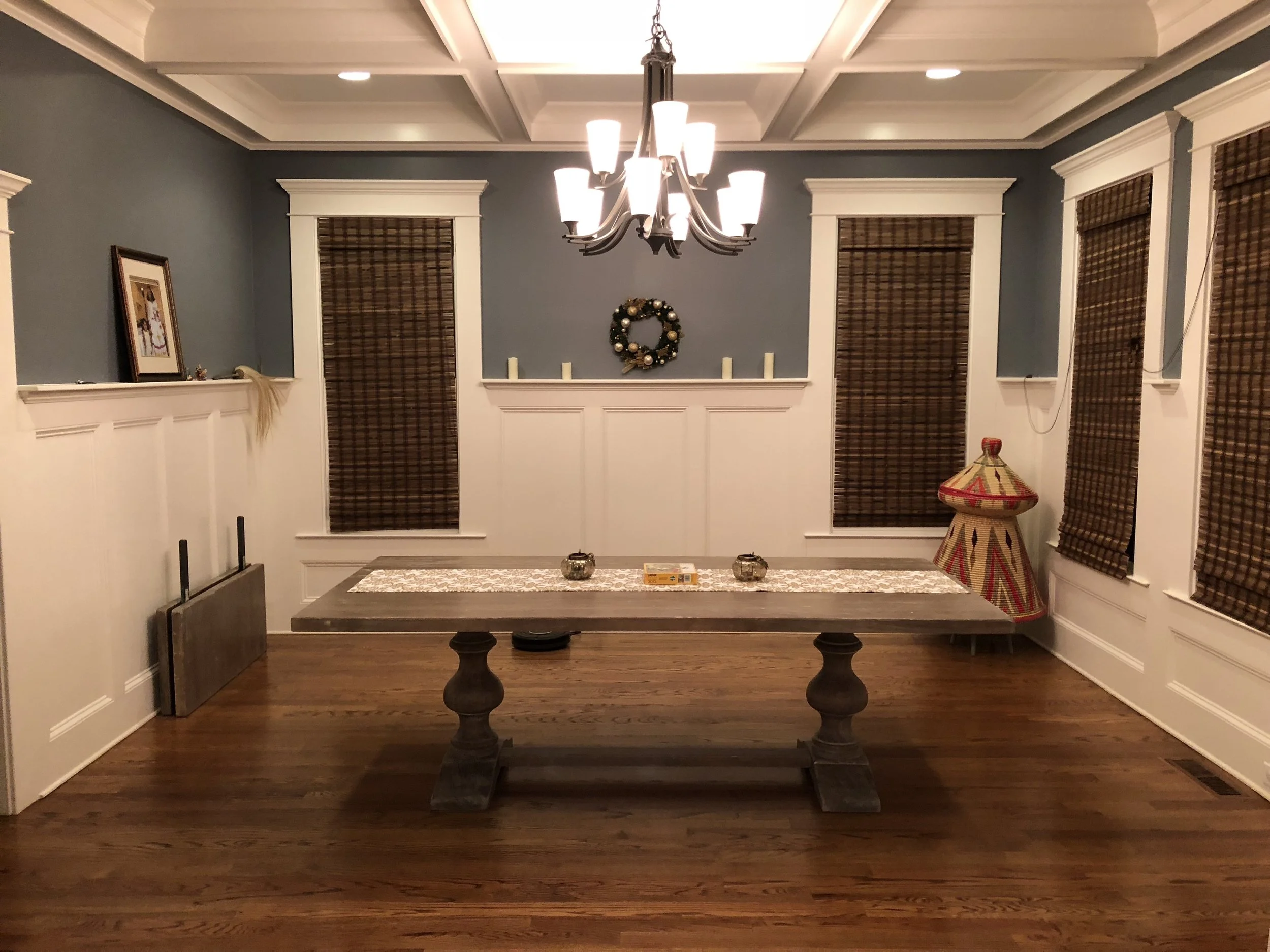 Before, my clients couldn’t decide on chairs for their beloved table, and as a result, never used the room at all.