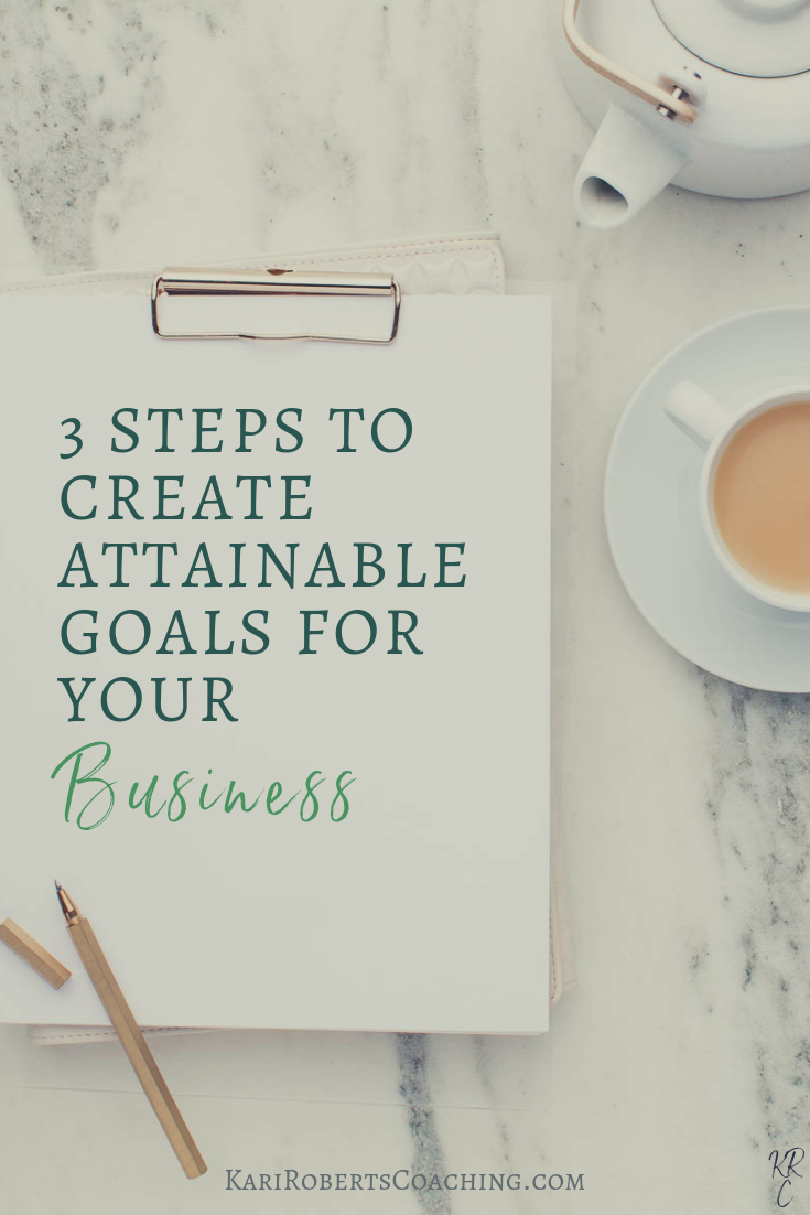 3 STEPS TO CREATE ATTAINABLE GOALS FOR YOUR Business pin.png