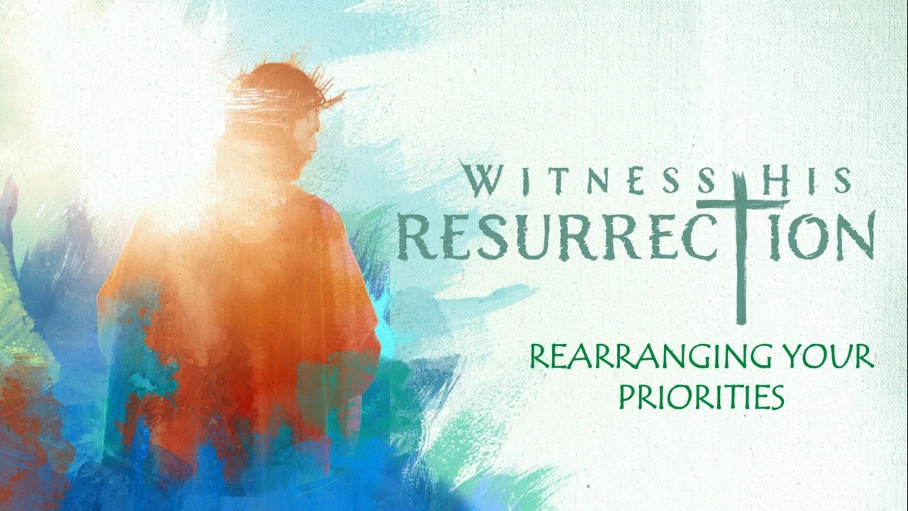 Rearranging Your Priorities