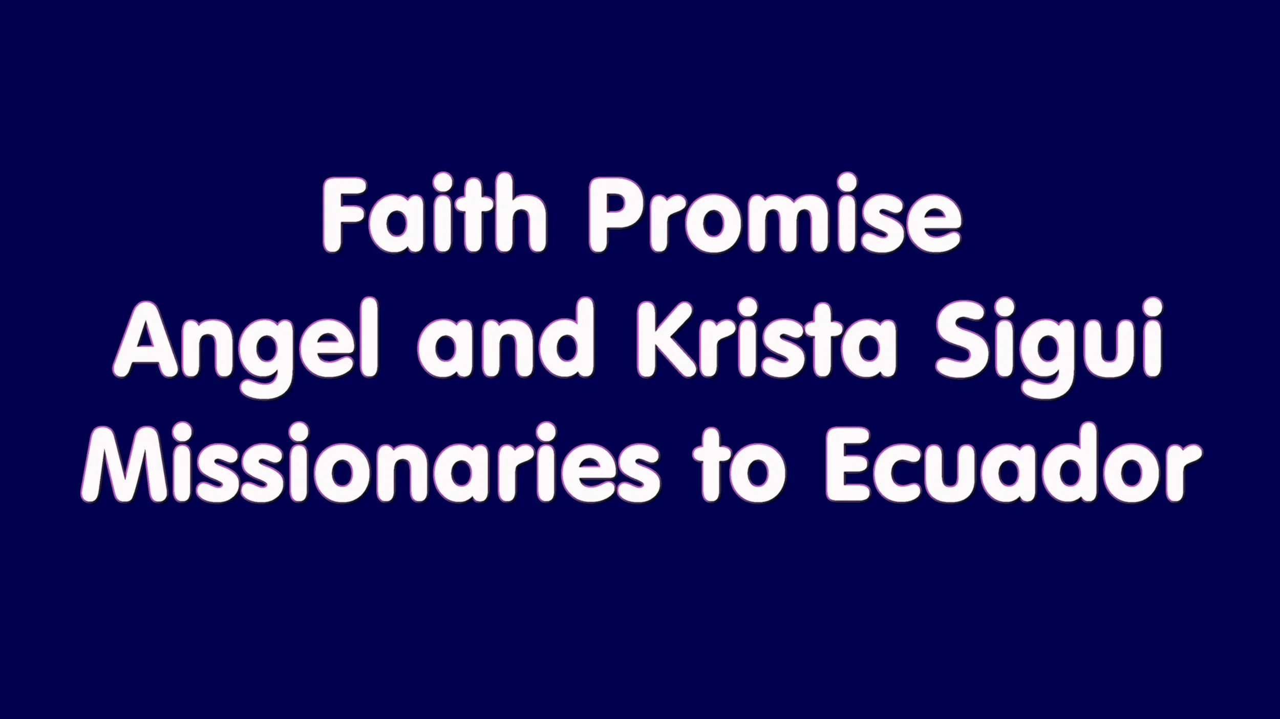Faith Promise