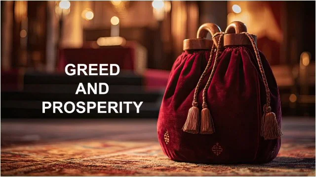 Greed and Prosperity