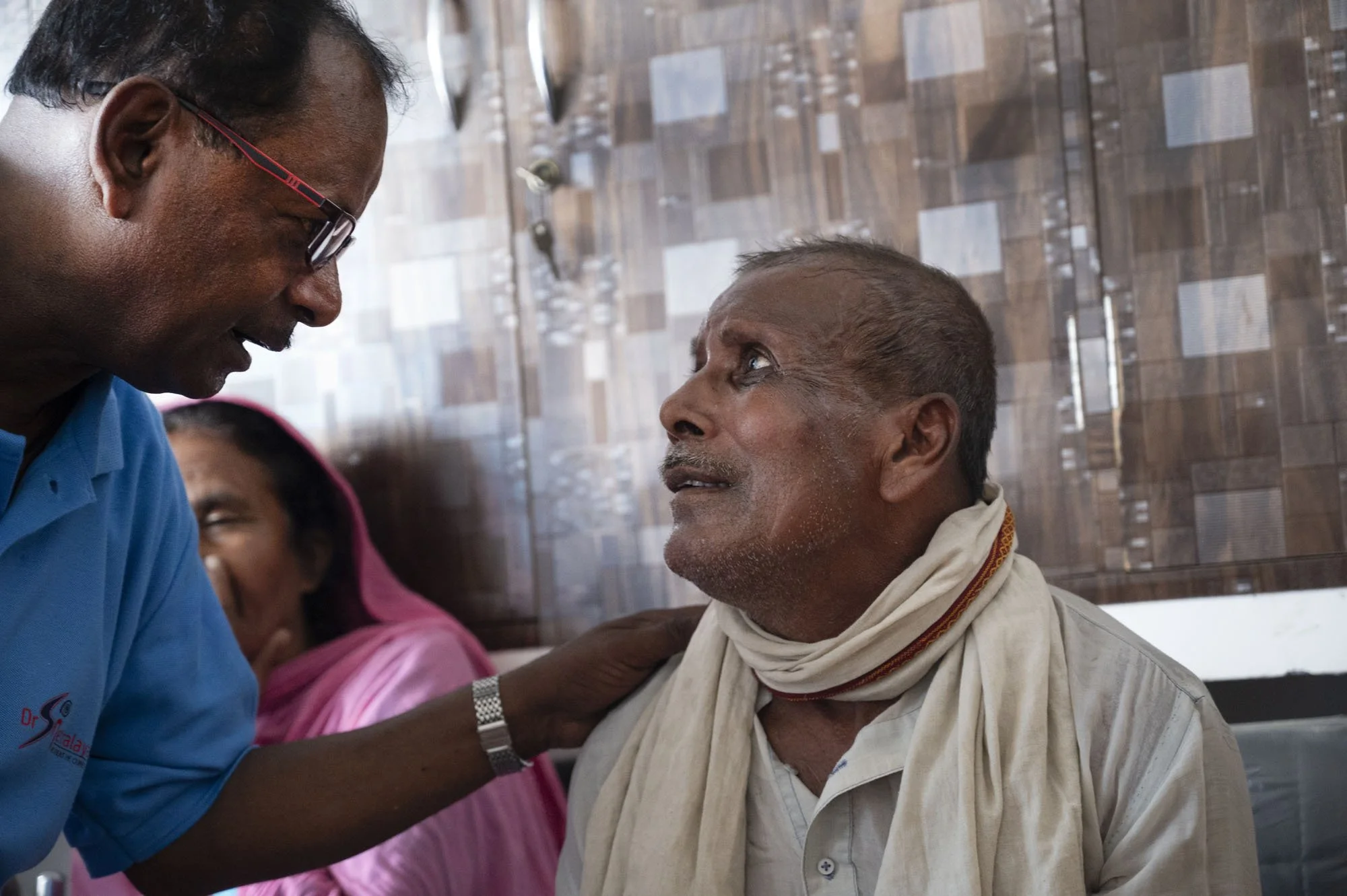 It is irrerversible blindness. Anirudh consoles.