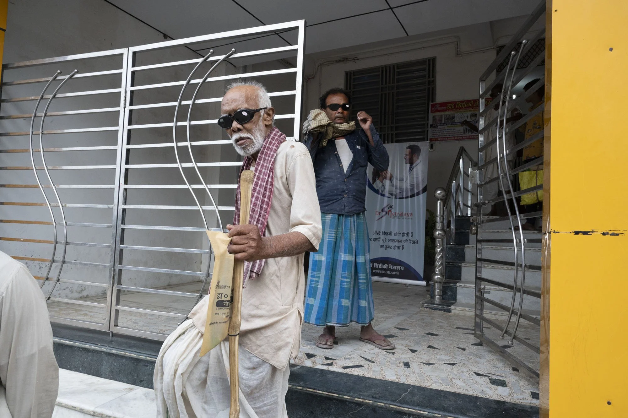 By 8am he has seen all the post-ops who are desperate to get back home