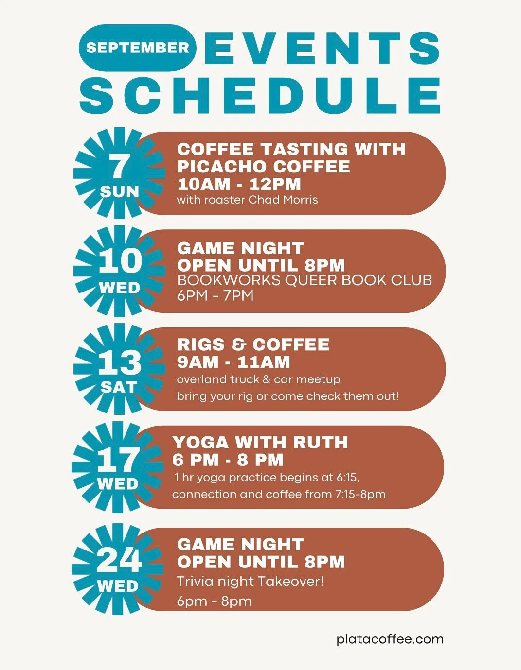 Good coffee, good friends, good books, and a big stretch make for a phenomenal September! Come see us and let&rsquo;s have fun! 
.
.
.
#abq #abqlocal #abqthingstodo #burque #505 #albuquerque #losranchosdealbuquerque #abqcoffee #abqcoffeeshops #abqcof