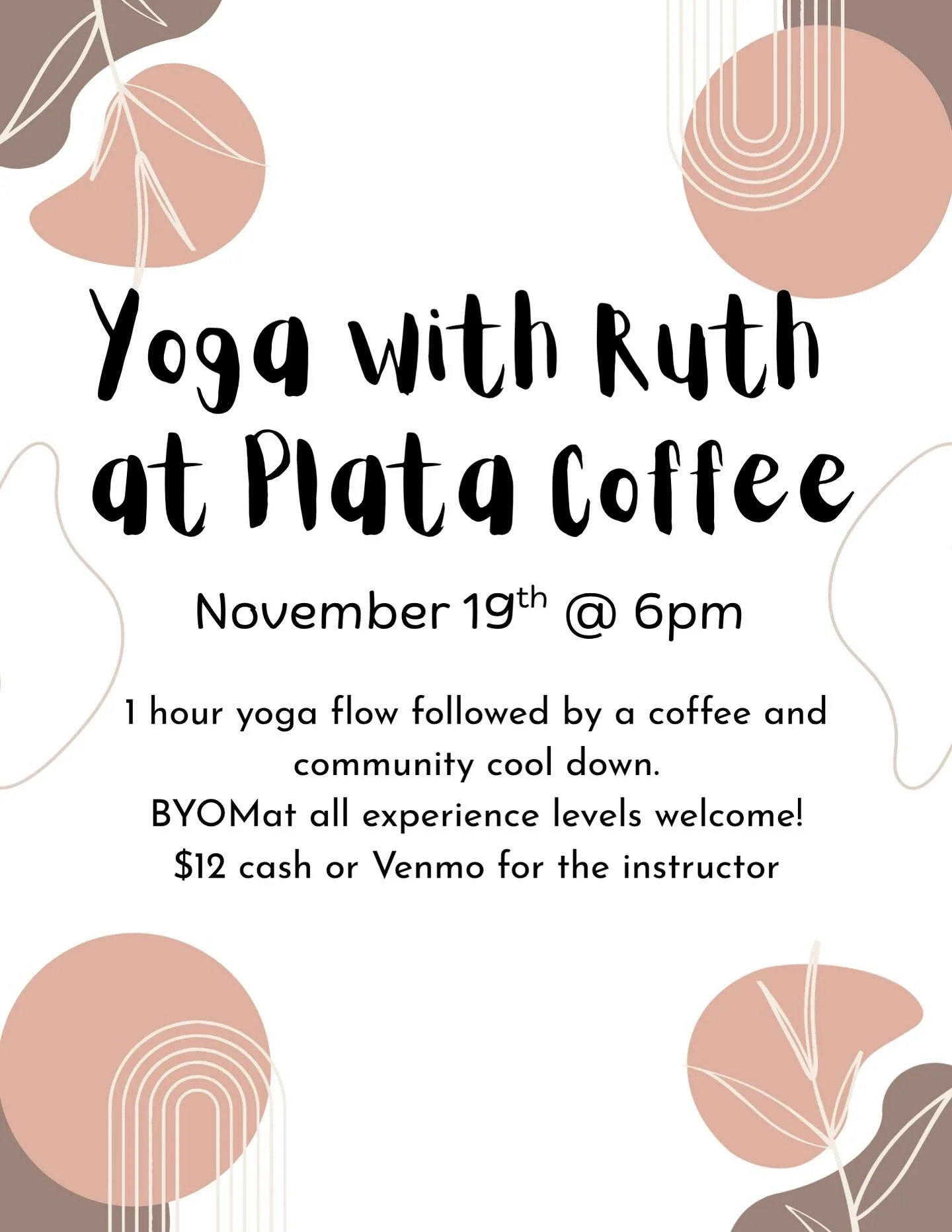 THIS WEDNESDAY come stretch and let go of some of the mid week rust with us!