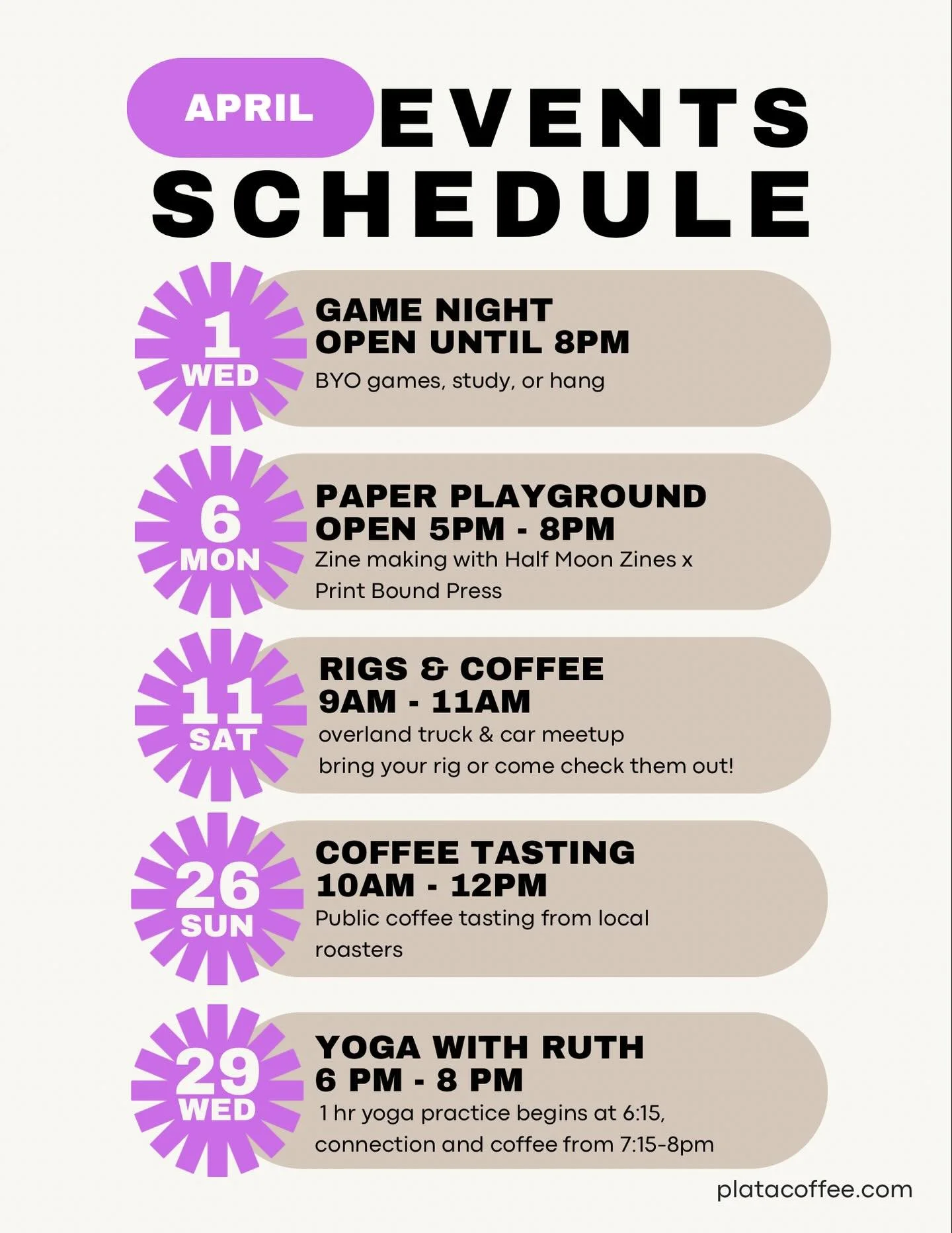 April is here and we&rsquo;ve got plenty of fun stuff to look forward to! 🌸
.
.
#abq #fyp #coffee #abqcoffee #abqfoodies