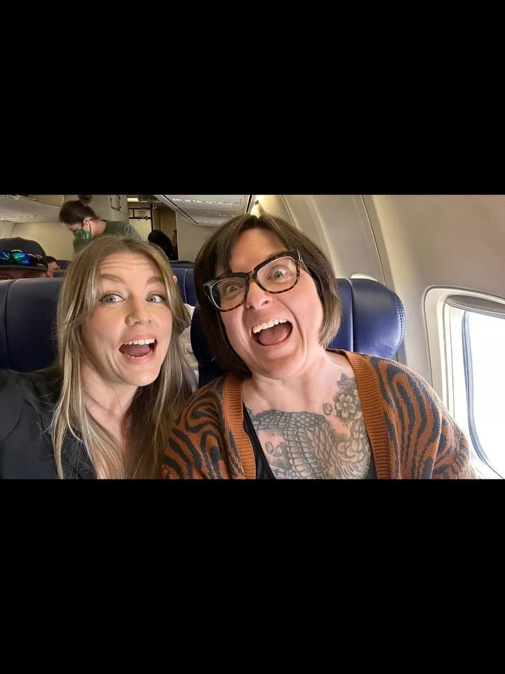 @worldofcoffeeusa was SO FUN! @aktcoffeeconsulting and &ldquo;also Amanda&rdquo; drank amazing brews, laughed, danced, and connected with so many amazing people from all over the world (of coffee). Thank you so much to @iconikcoffeeroasters for letti