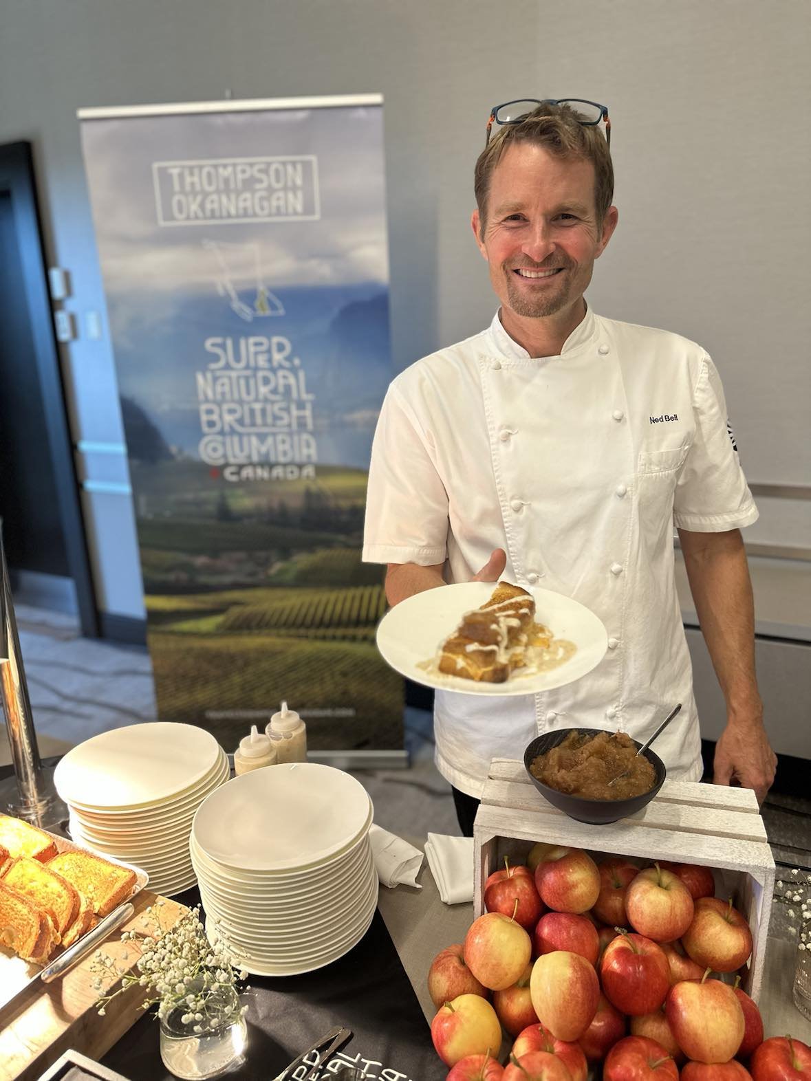 Chef Ned Bell at Travel Classics