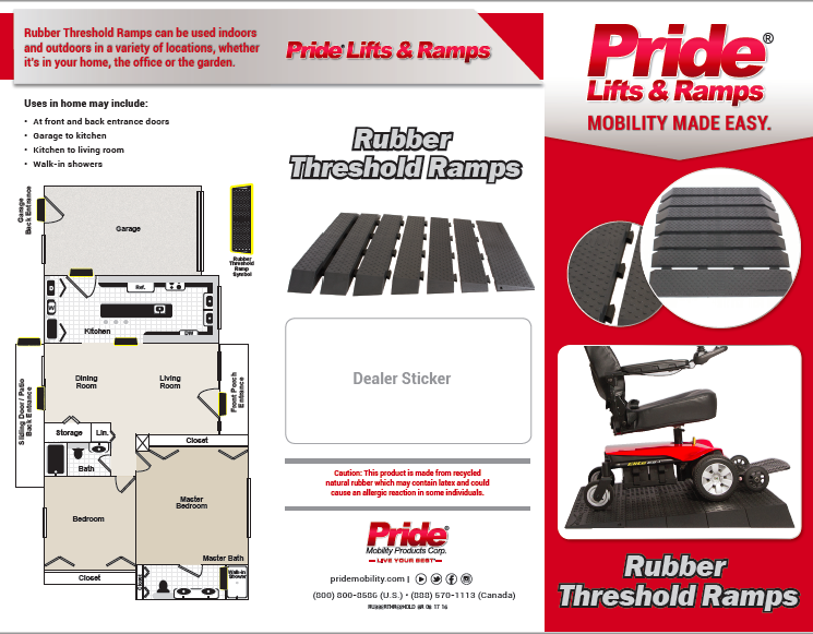 Rubber Threshold Ramps