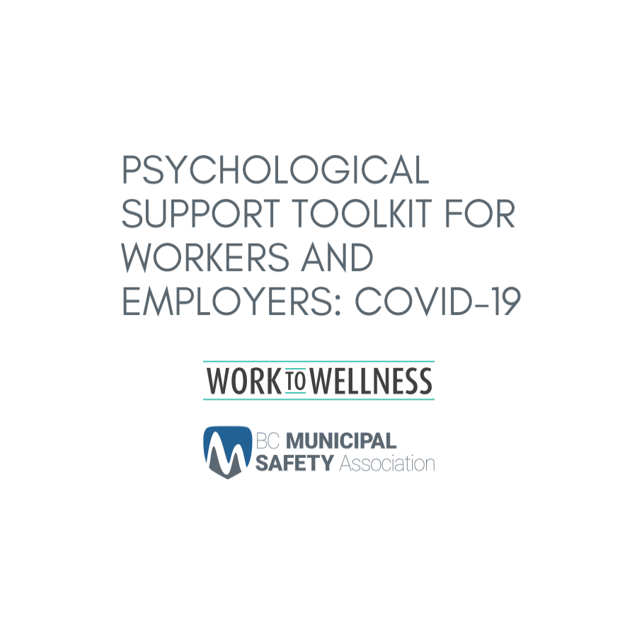 Psychological Support Toolkit for Workers and Employers: COVID-19