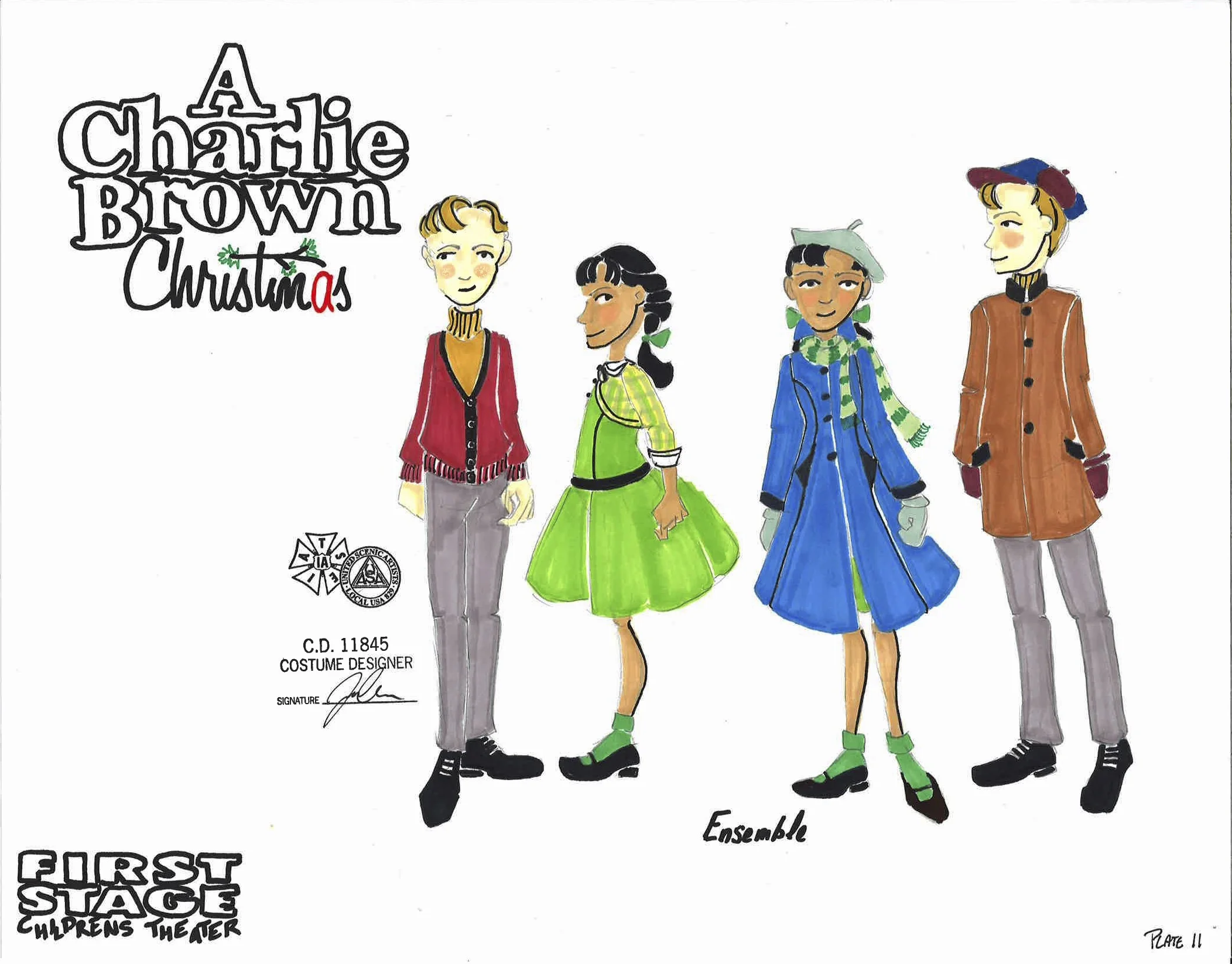 A Charlie Brown Christmas  Jason Orlenko Costume Design