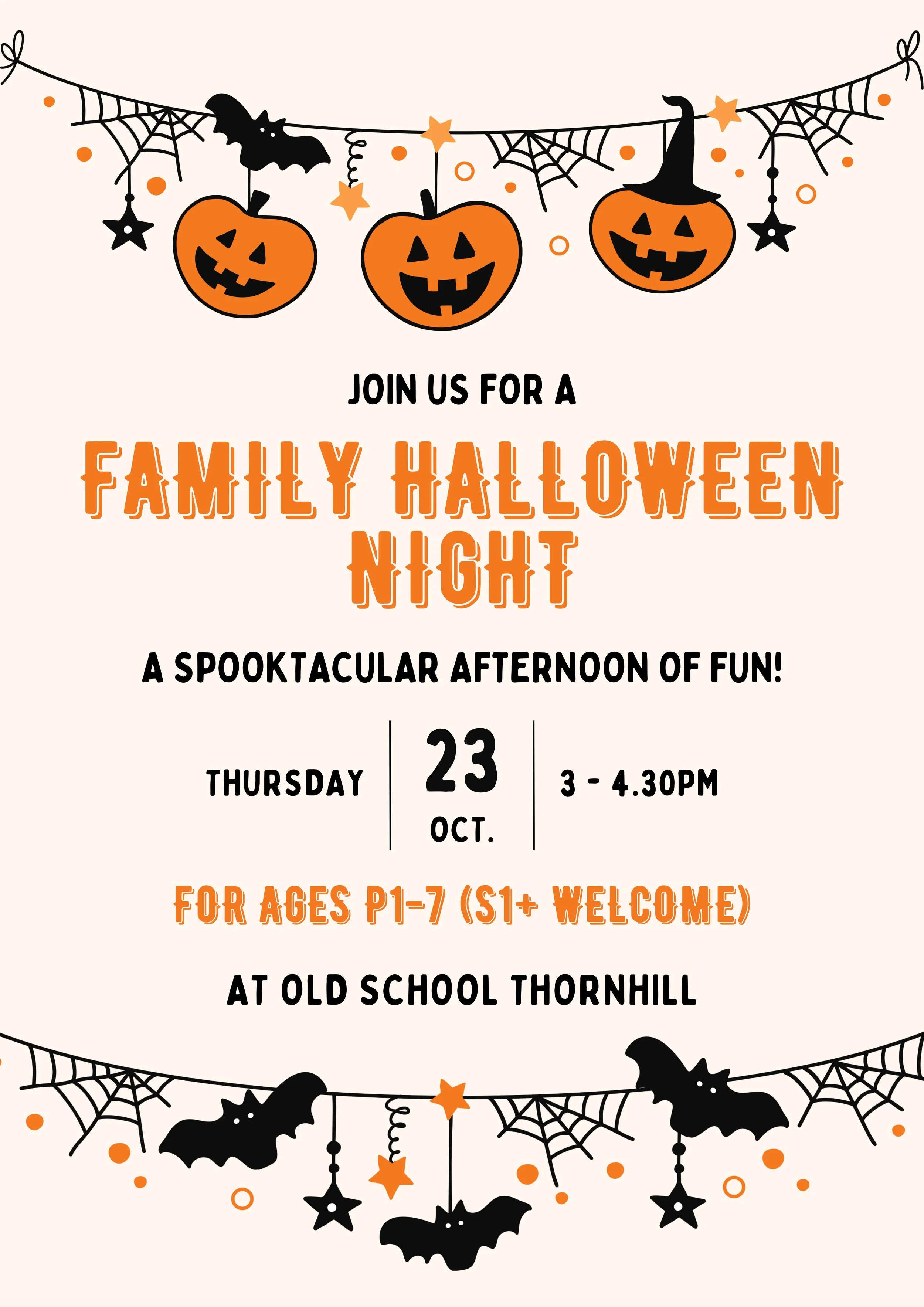 Halloween Family Night
