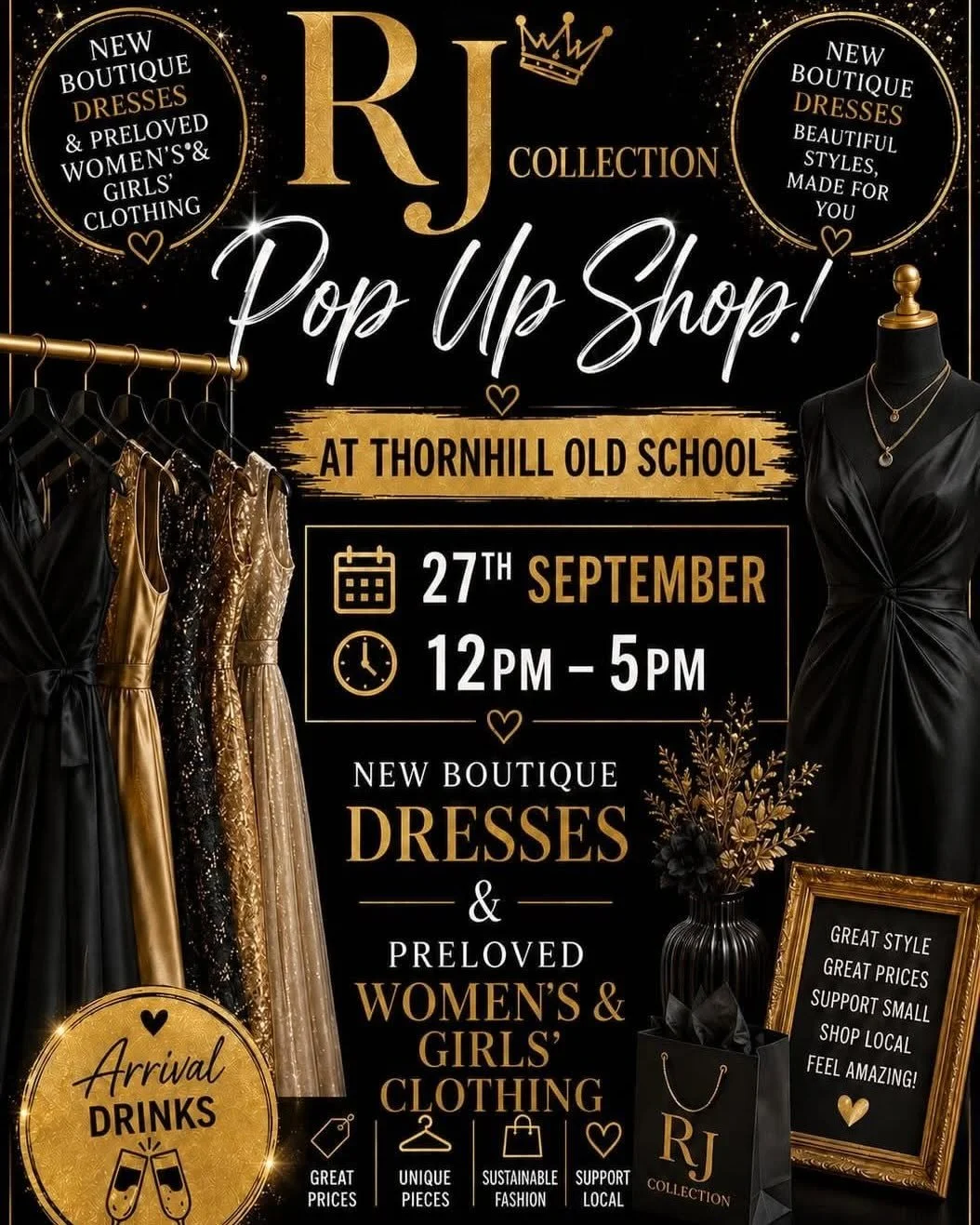 RJ Collection Pop Up Shop