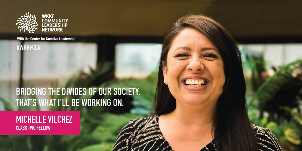 Michelle Vilchez, has been selected to be a W.K. Kellogg Foundation Community Leadership Network fellow! The W.K. Kellogg Foundation Community Leadership Network with the Center for Creative Leadership® is an innovative fellowship for local leaders to connect, grow and lead transformational change toward a more equitable society. She will be a part of a dynamic and diverse group of 80 individuals who are dedicated to working within our communities to build brighter futures for children and families. The 18-month fellowship will provide hands-on training, personalized coaching and practical experience. The W.K. Kellogg Foundation has a long history of investing in leadership development. Founder Will Keith Kellogg believed local leaders are the best source of ideas, passion and wisdom to create long-lasting solutions for thriving children and their families. Michelle is looking forward to deepening her knowledge and leadership skills to advance racial equity and racial healing in our community and create sustainable solutions to our most pressing problems. We are excited for Michelle to represent PCRC on the national stage. Join us in congratulating her!