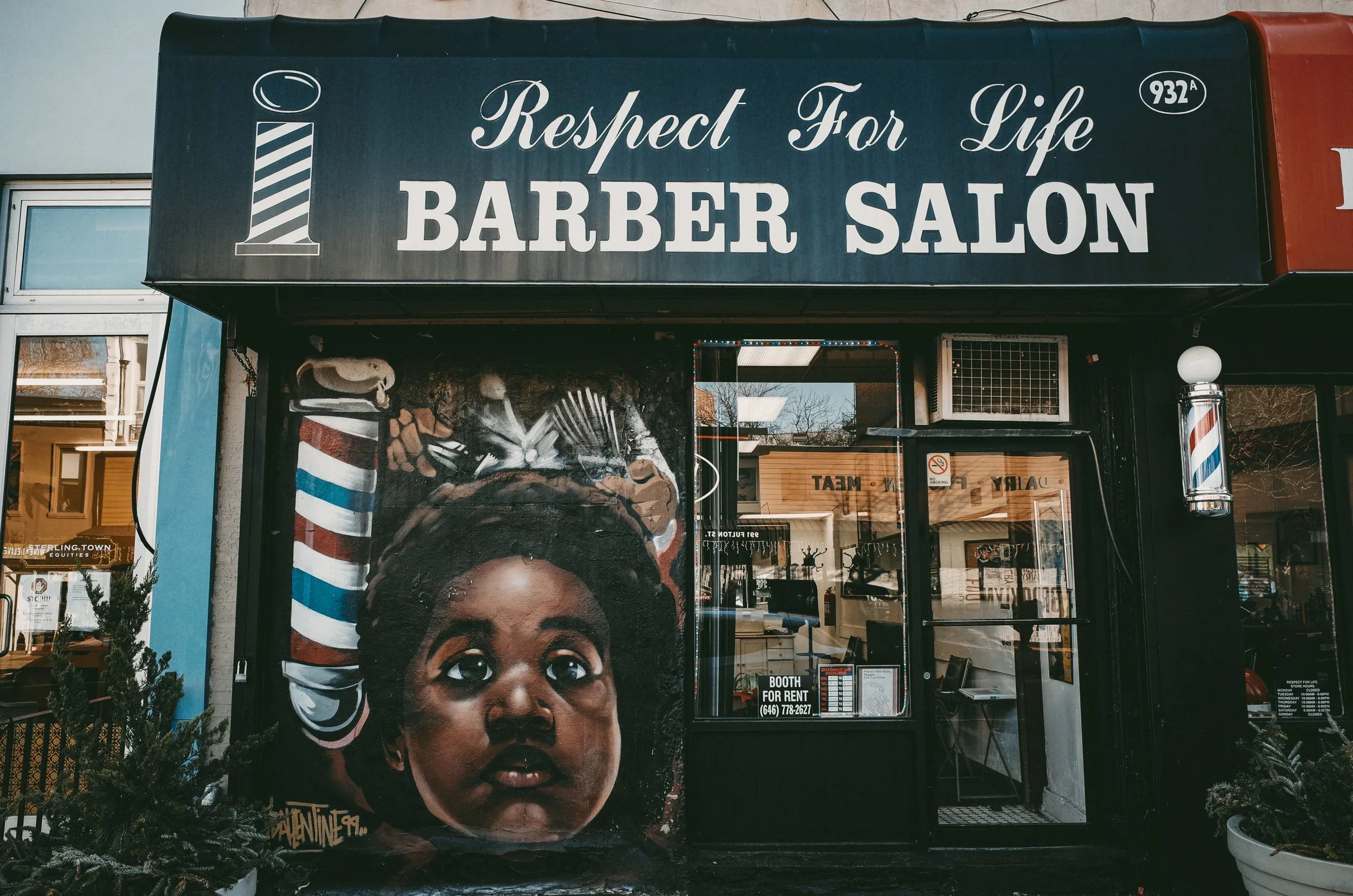Street Shots: Notorious B.I.G. Artwork in Bed-Stuy Brooklyn.
